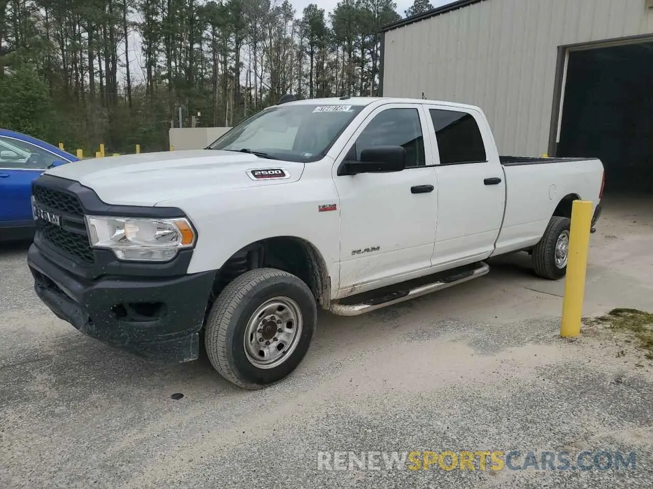1 Photograph of a damaged car 3C6UR5HJ1KG666789 RAM 2500 2019