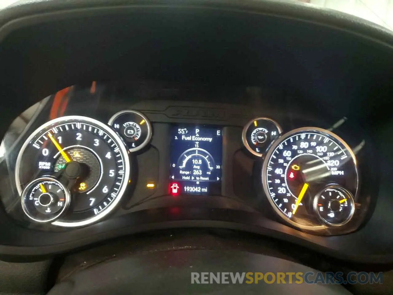 9 Photograph of a damaged car 3C6UR5HJ1KG666789 RAM 2500 2019