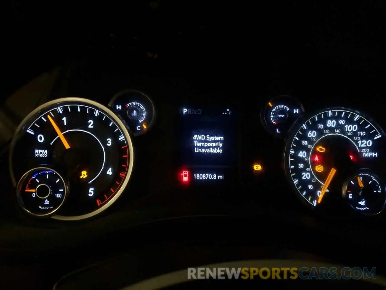 9 Photograph of a damaged car 3C6UR5HL6KG601227 RAM 2500 2019