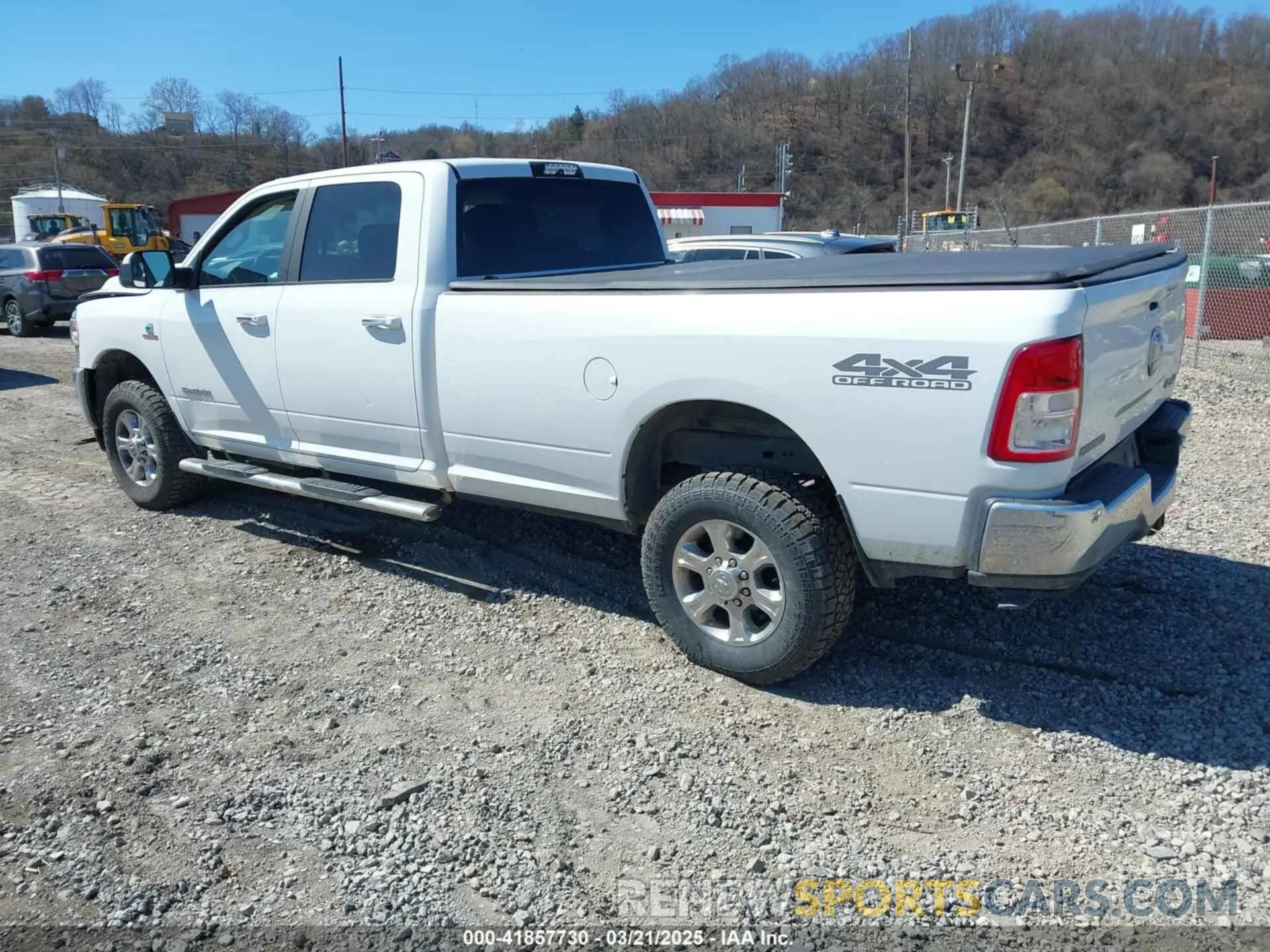 3 Photograph of a damaged car 3C6UR5JL1KG601176 RAM 2500 2019
