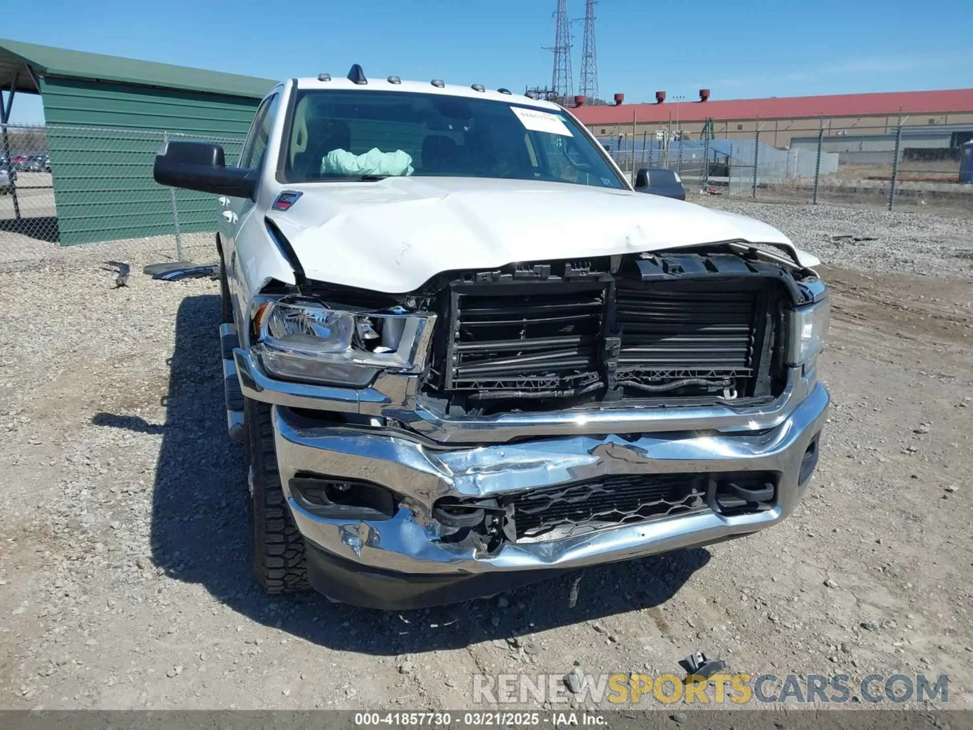 6 Photograph of a damaged car 3C6UR5JL1KG601176 RAM 2500 2019