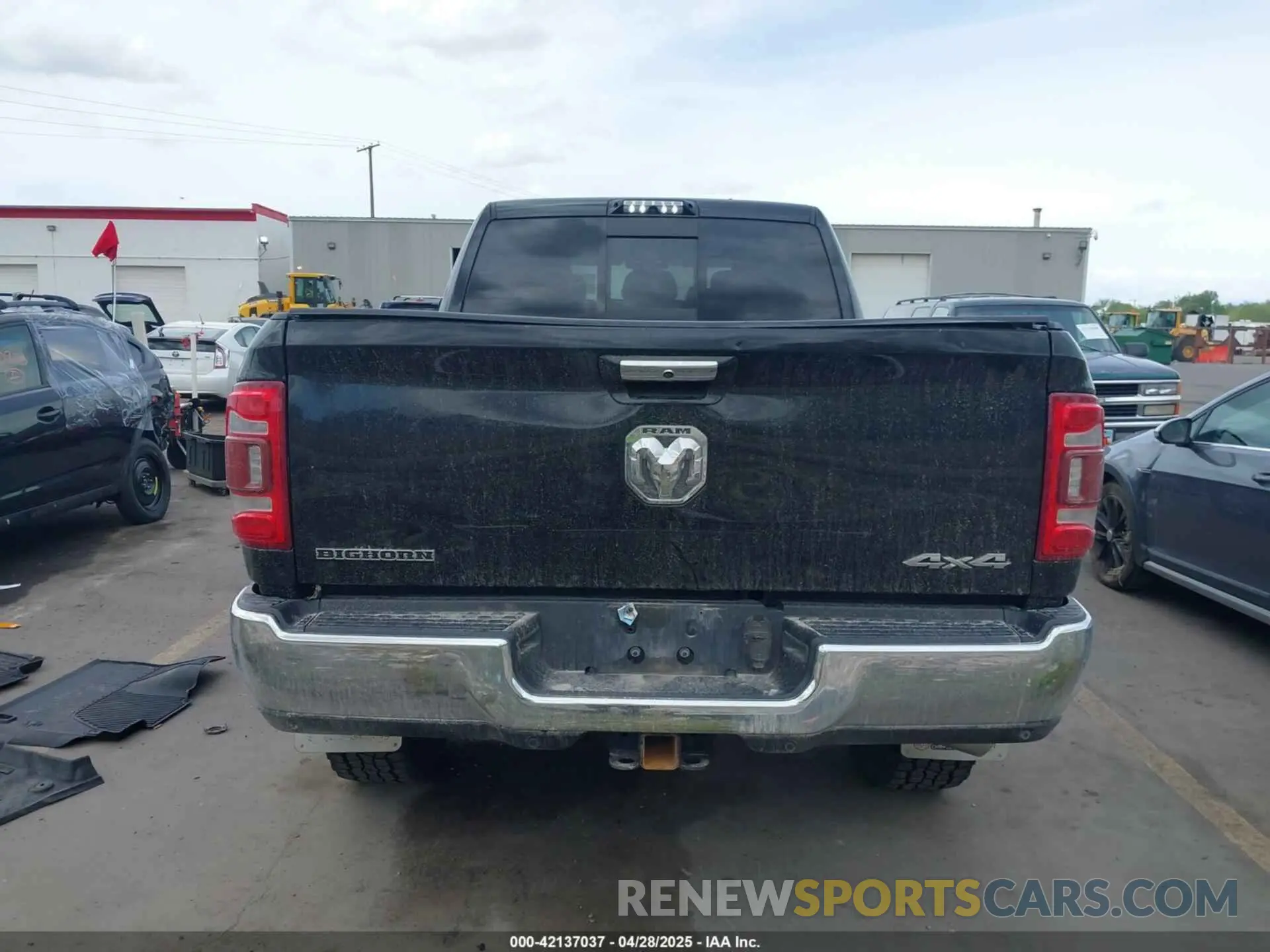16 Photograph of a damaged car 3C6UR5ML4KG635799 RAM 2500 2019