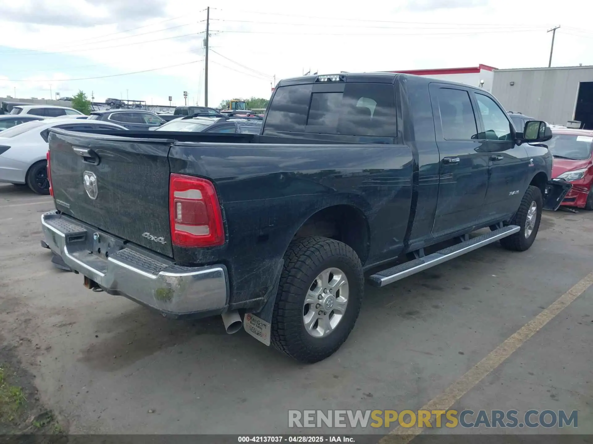 4 Photograph of a damaged car 3C6UR5ML4KG635799 RAM 2500 2019