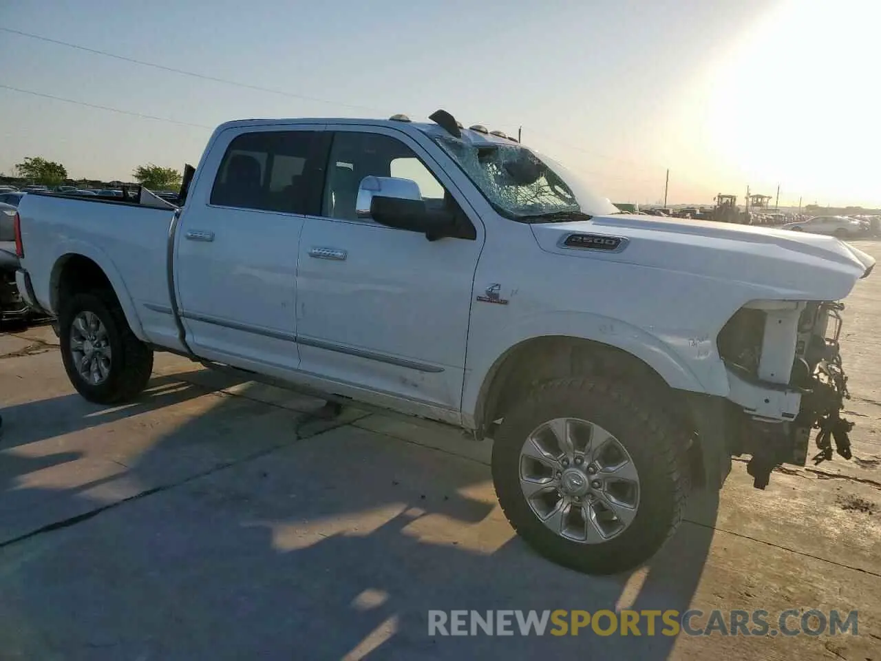 4 Фотография поврежденного автомобиля 3C6UR5SL9KG656991 RAM 2500 2019