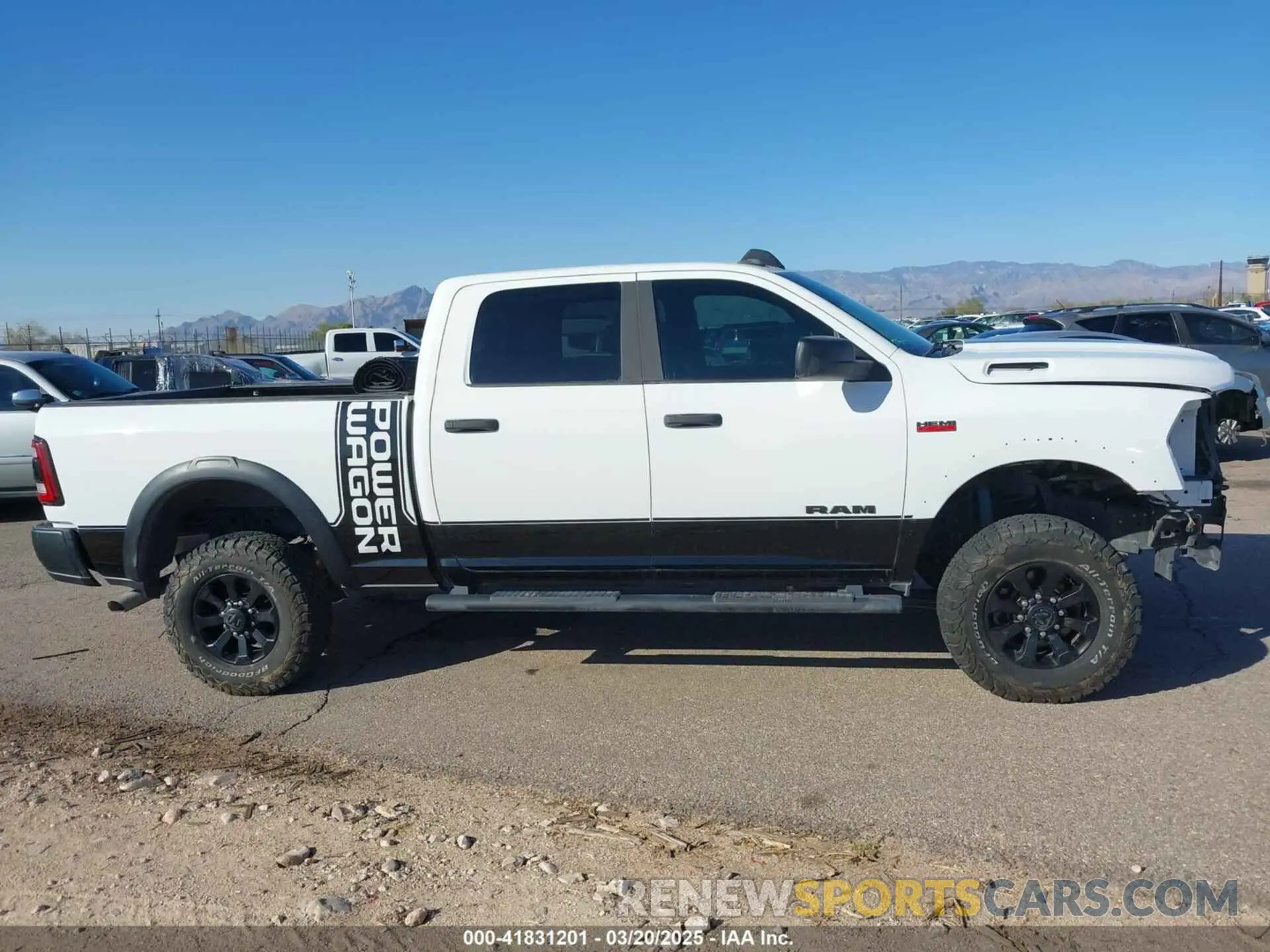 14 Photograph of a damaged car 3C6TR5EJ4LG274651 RAM 2500 2020