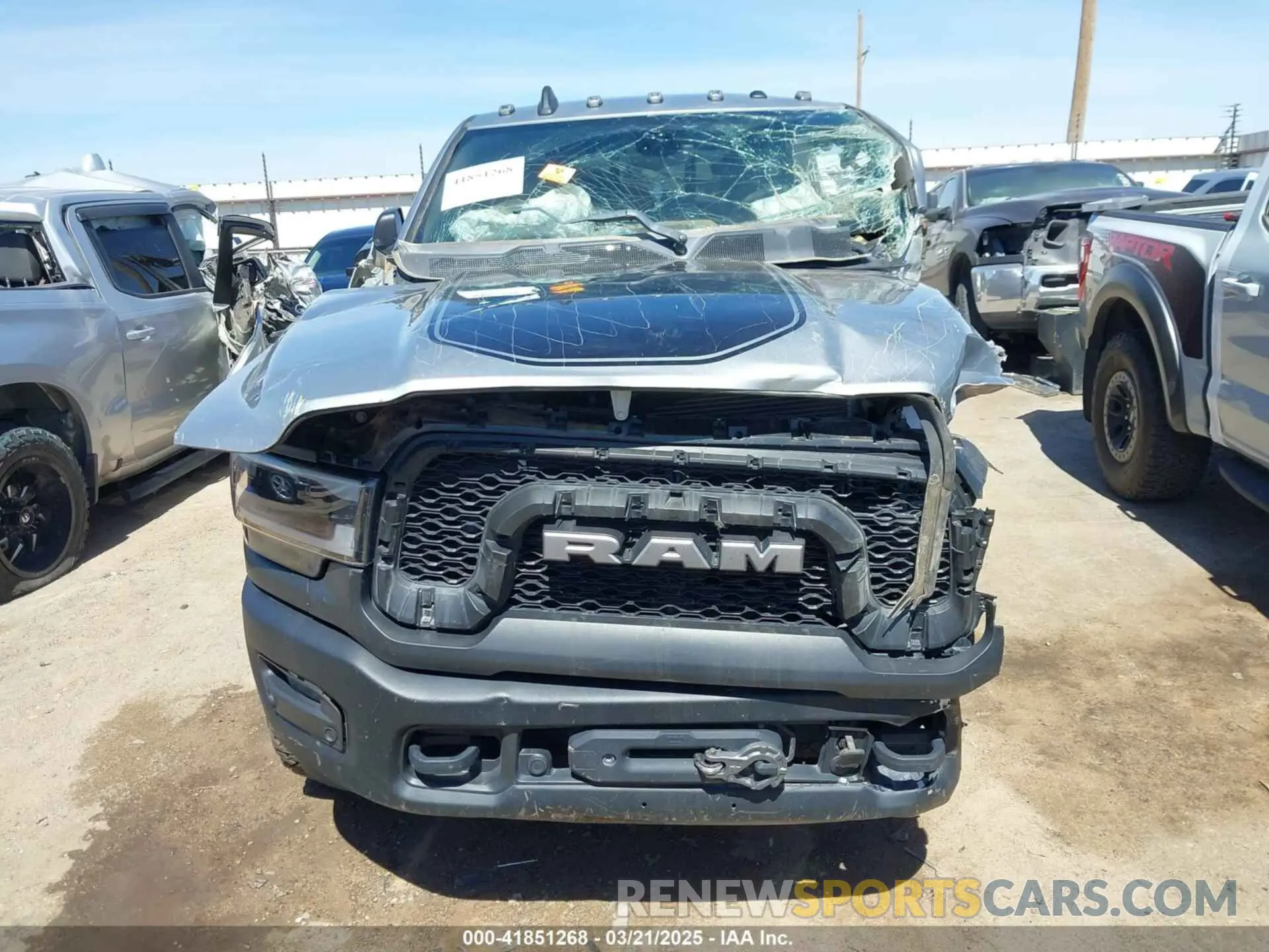 12 Photograph of a damaged car 3C6TR5EJ5LG112074 RAM 2500 2020