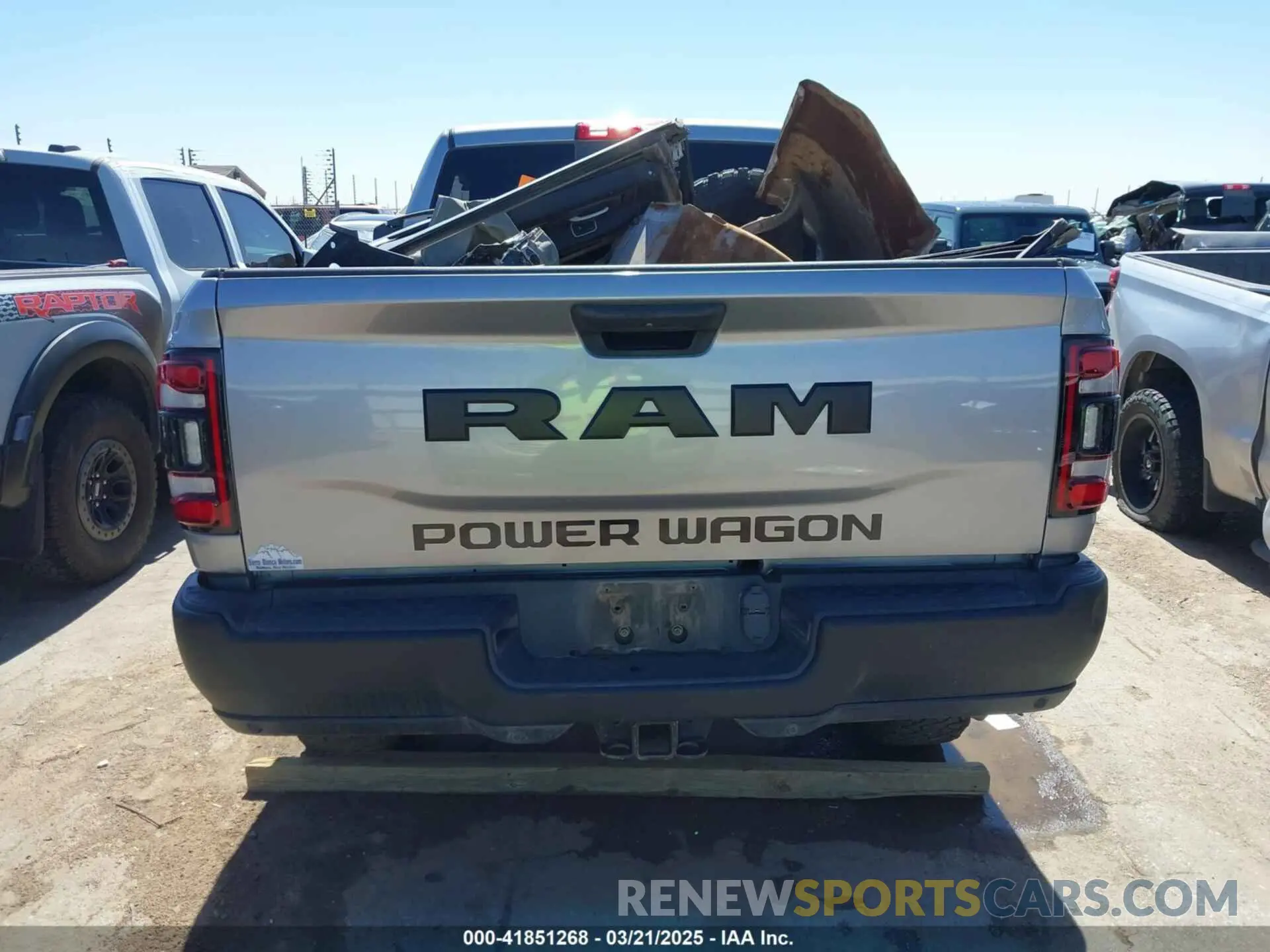 16 Photograph of a damaged car 3C6TR5EJ5LG112074 RAM 2500 2020