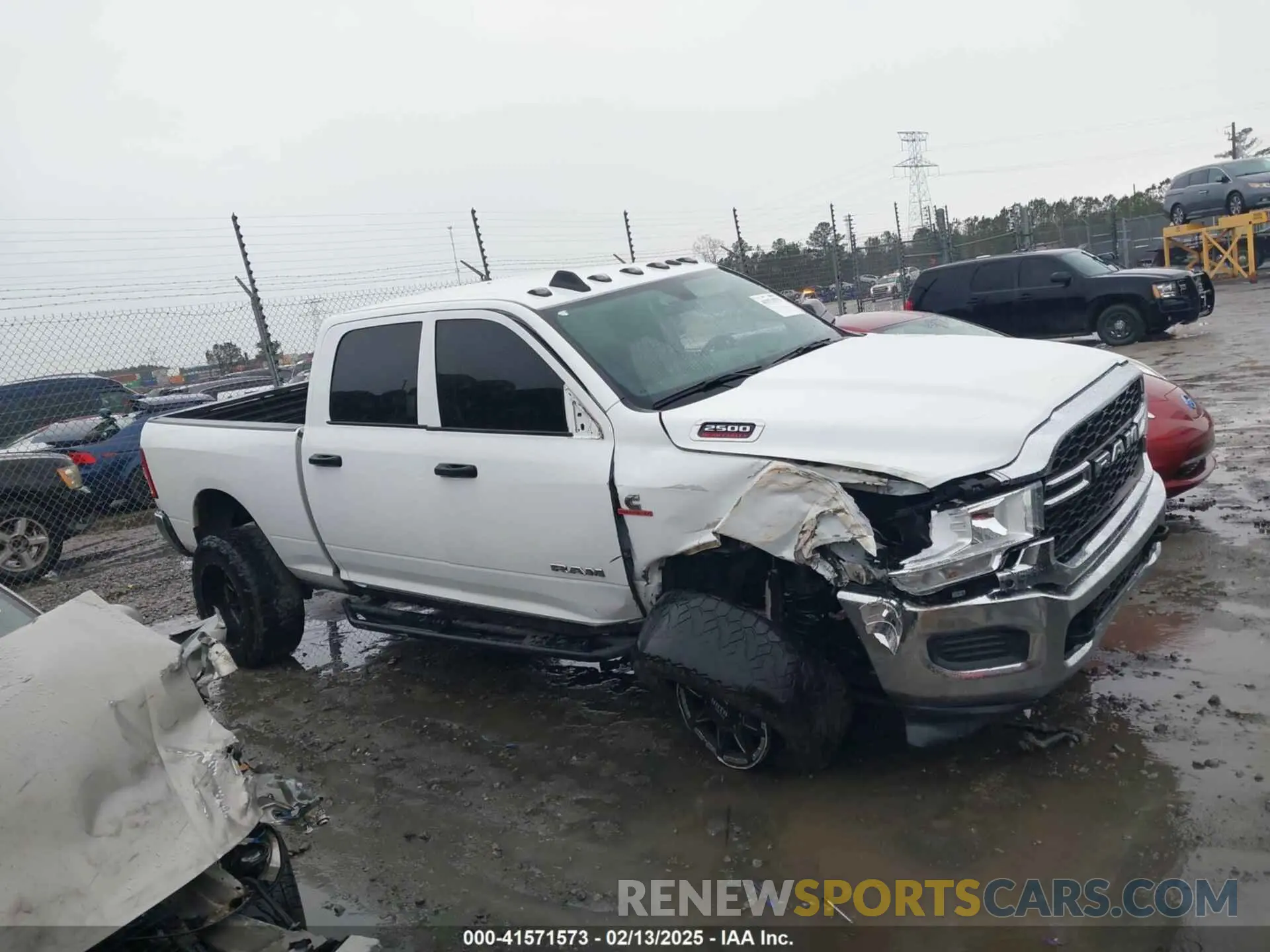 13 Photograph of a damaged car 3C6UR5CL0LG280648 RAM 2500 2020