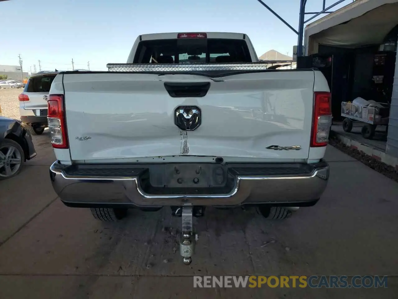 6 Photograph of a damaged car 3C6UR5CL7LG172687 RAM 2500 2020