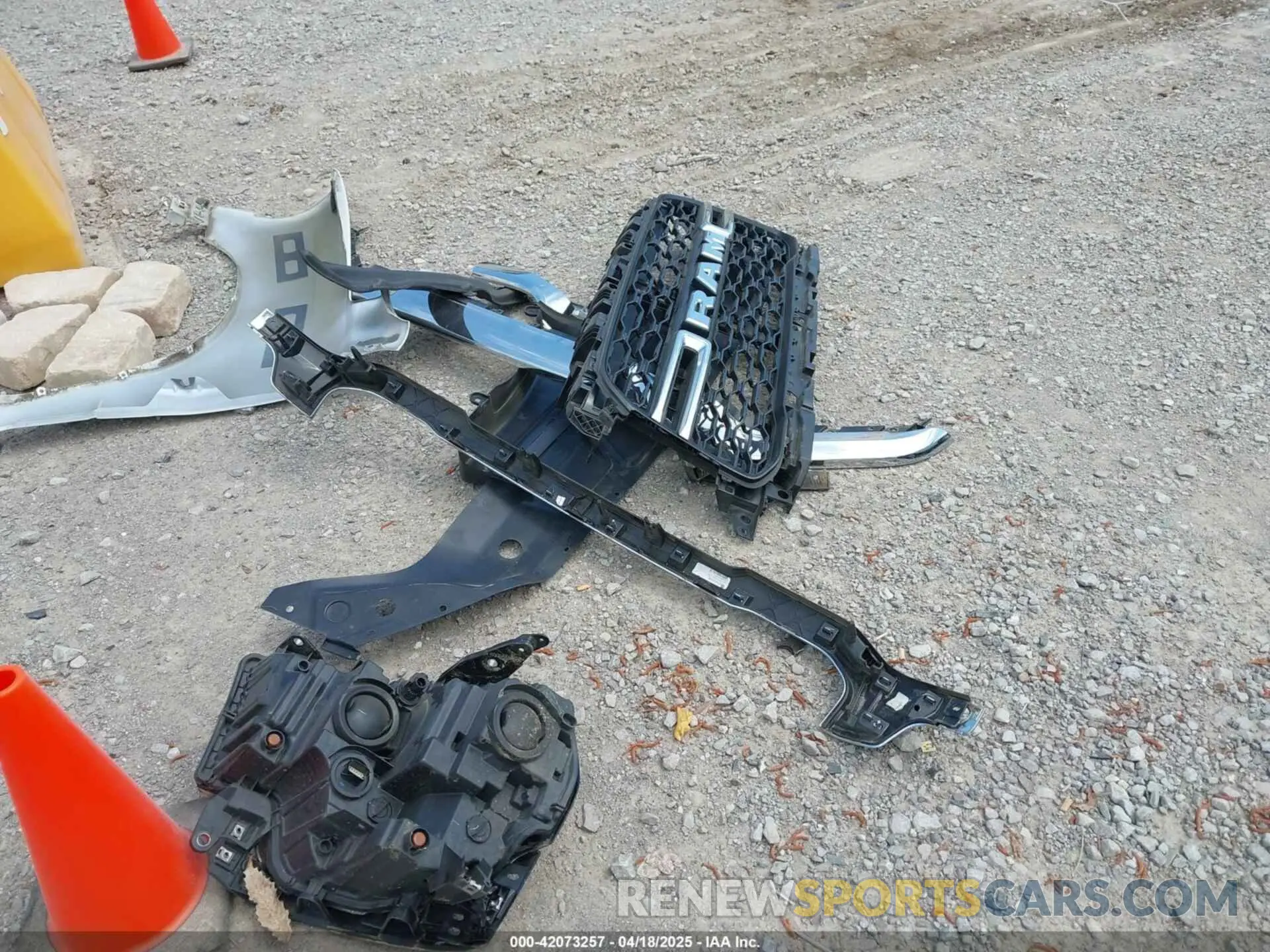 12 Photograph of a damaged car 3C6UR5CL9LG258440 RAM 2500 2020