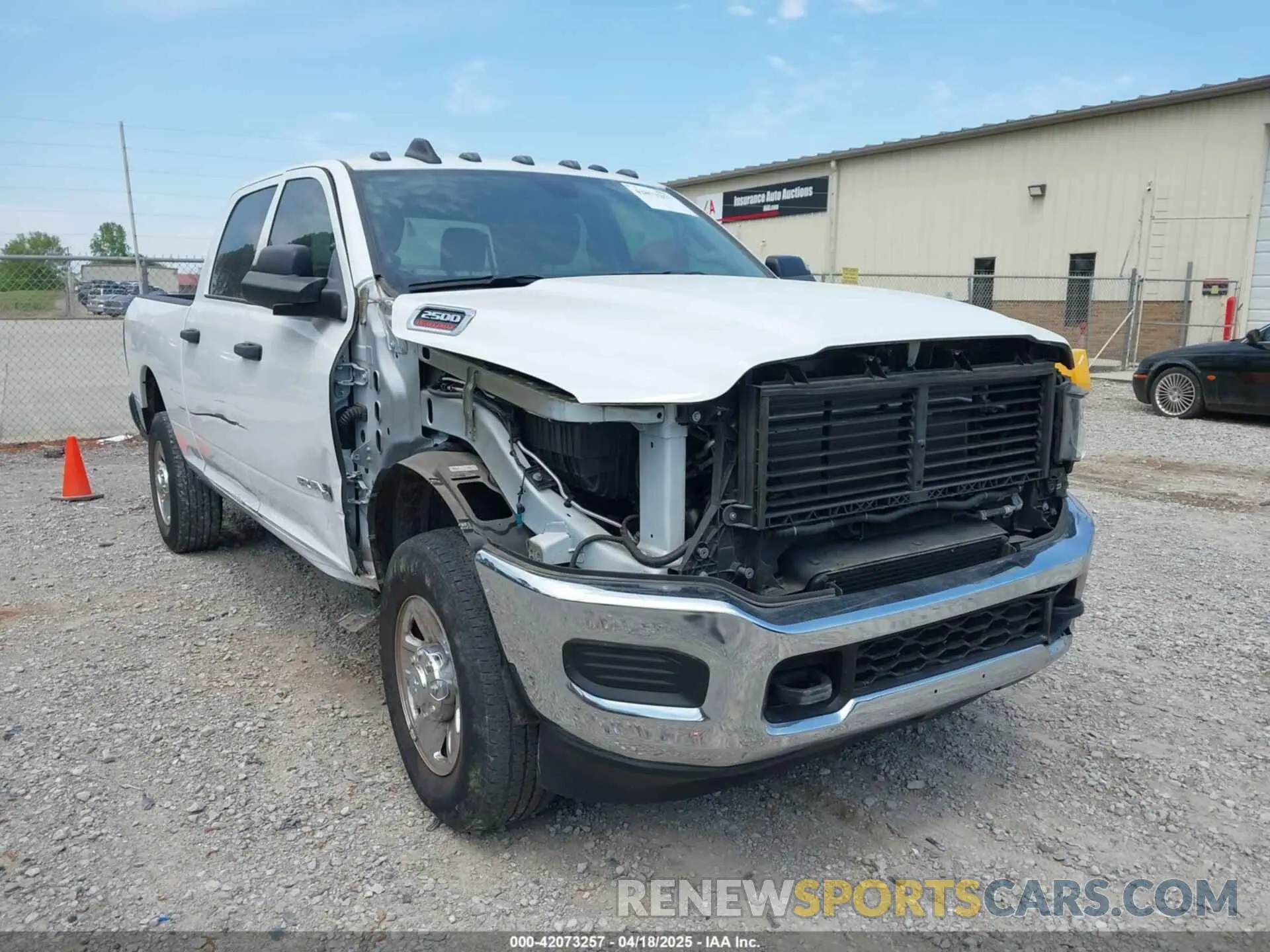 6 Photograph of a damaged car 3C6UR5CL9LG258440 RAM 2500 2020