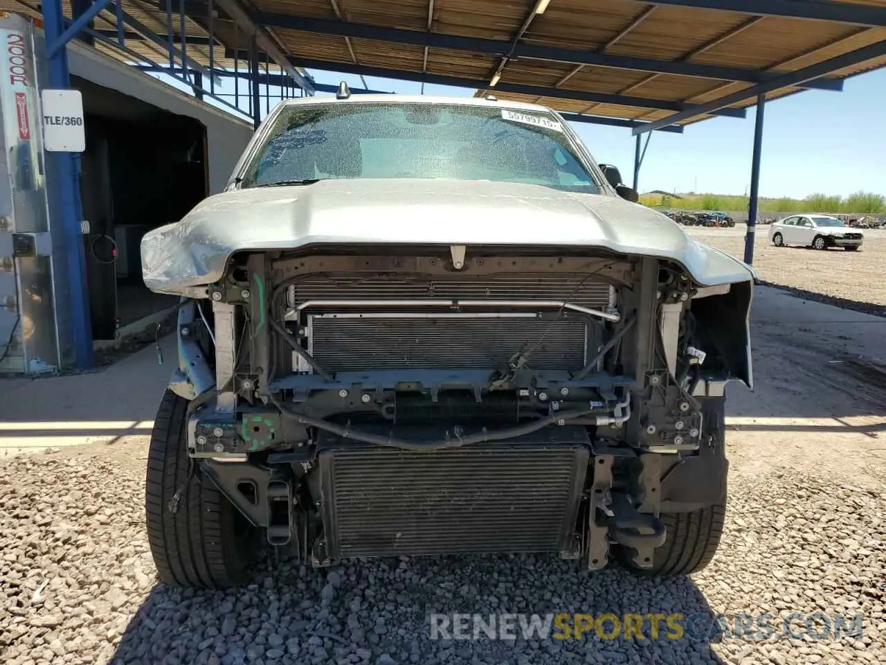5 Photograph of a damaged car 3C6UR5DL0LG282821 RAM 2500 2020