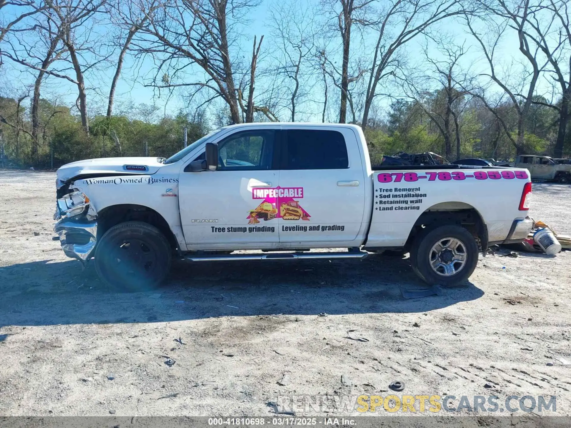14 Photograph of a damaged car 3C6UR5DL6LG141123 RAM 2500 2020