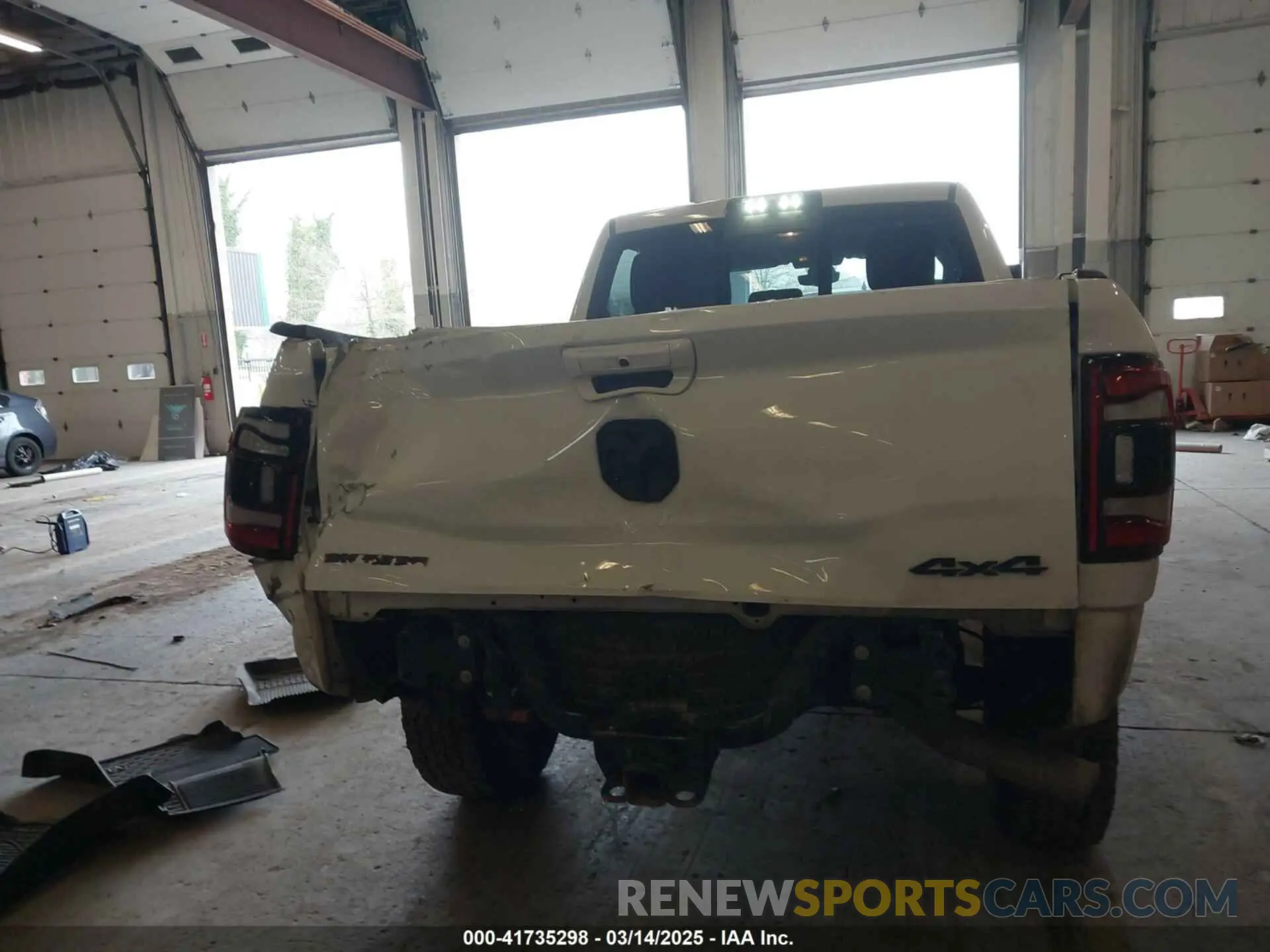 16 Photograph of a damaged car 3C6UR5DL9LG244374 RAM 2500 2020