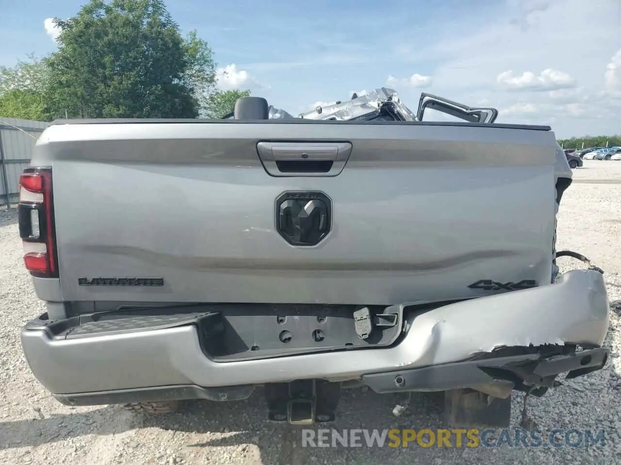6 Photograph of a damaged car 3C6UR5FL2LG282784 RAM 2500 2020