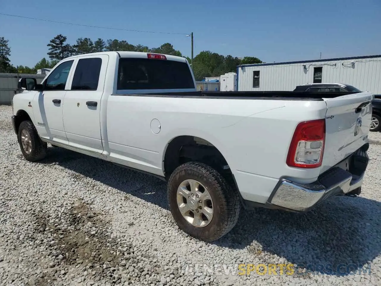 2 Photograph of a damaged car 3C6UR5HL2LG245182 RAM 2500 2020