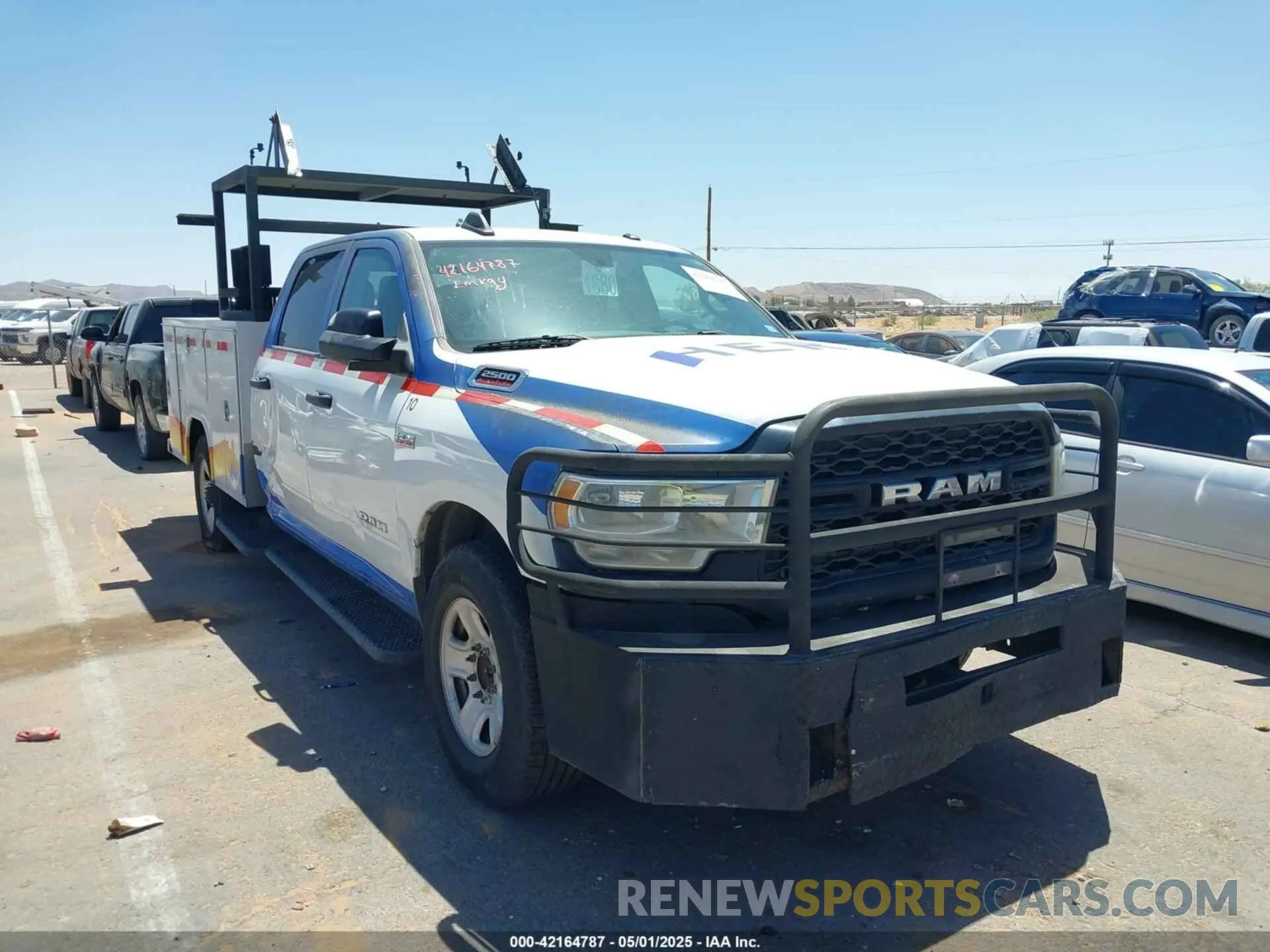 13 Photograph of a damaged car 3C7WR4HJ3LG145556 RAM 2500 2020