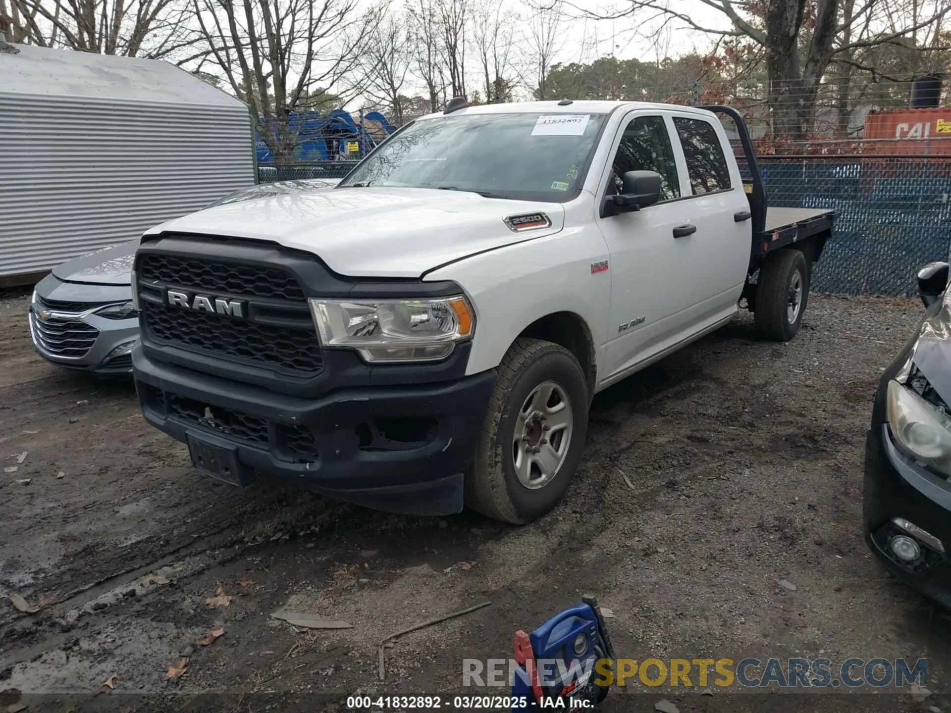 2 Фотография поврежденного автомобиля 3C7WR4HJXLG201931 RAM 2500 2020