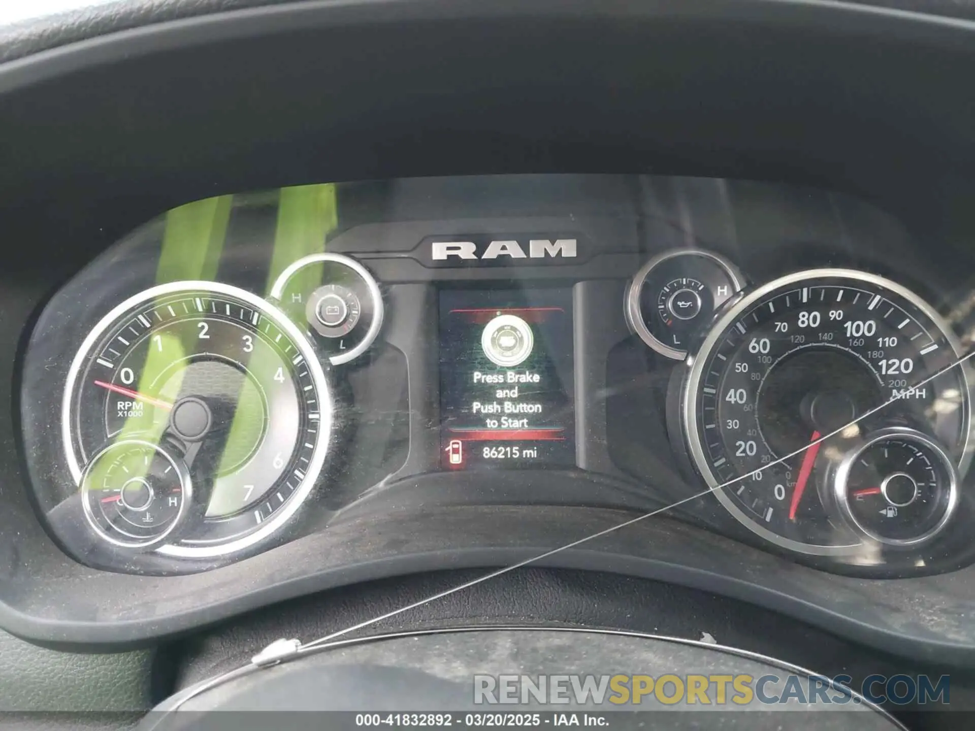 7 Фотография поврежденного автомобиля 3C7WR4HJXLG201931 RAM 2500 2020