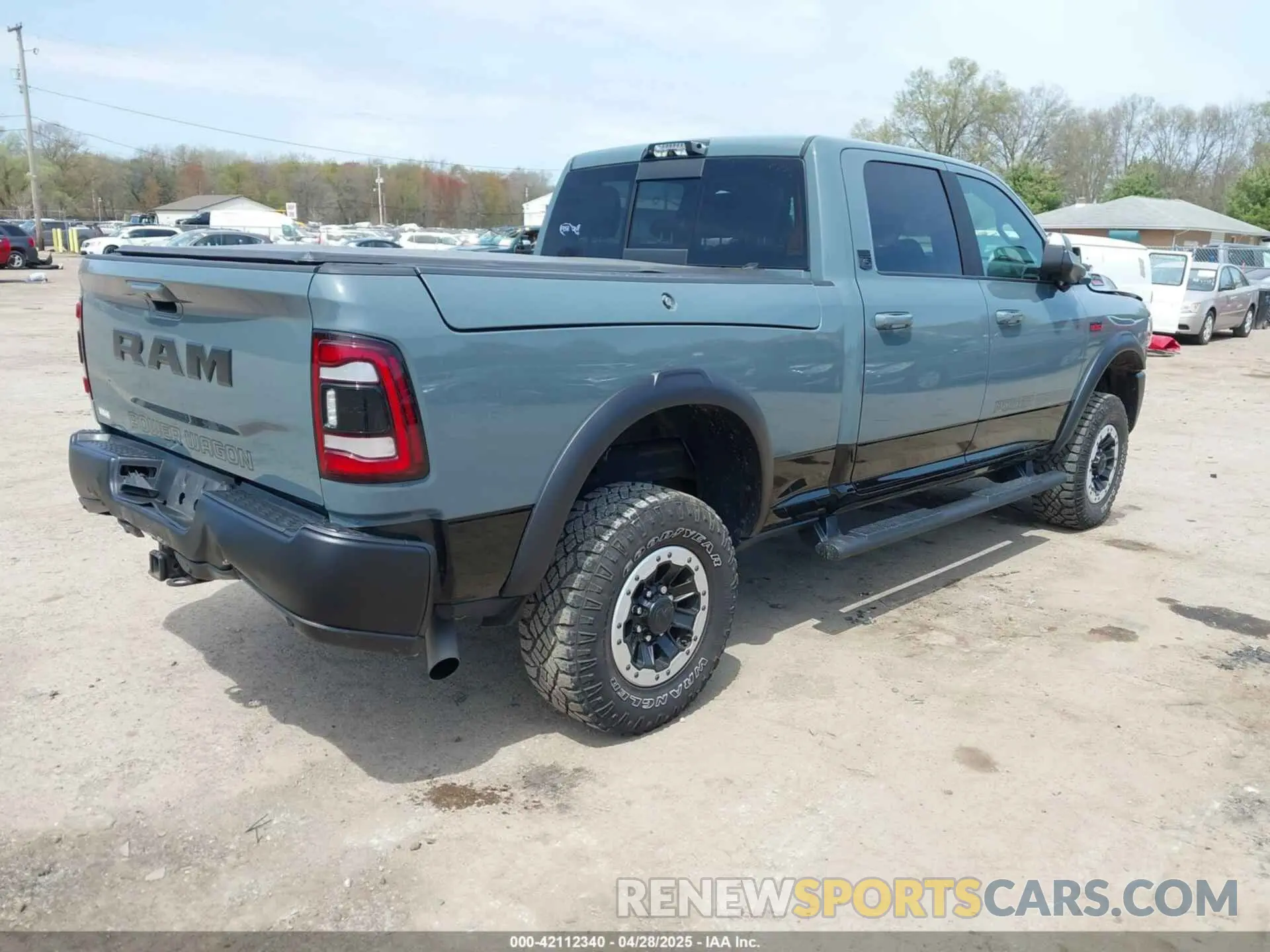 4 Photograph of a damaged car 3C6TR5EJ0MG575323 RAM 2500 2021