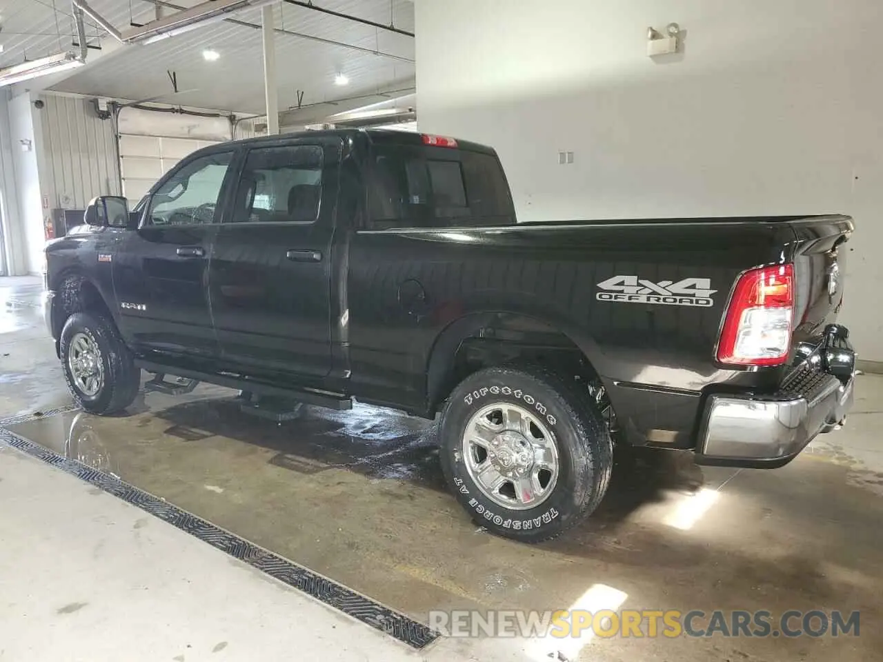 2 Photograph of a damaged car 3C6UR5CJ1MG637738 RAM 2500 2021