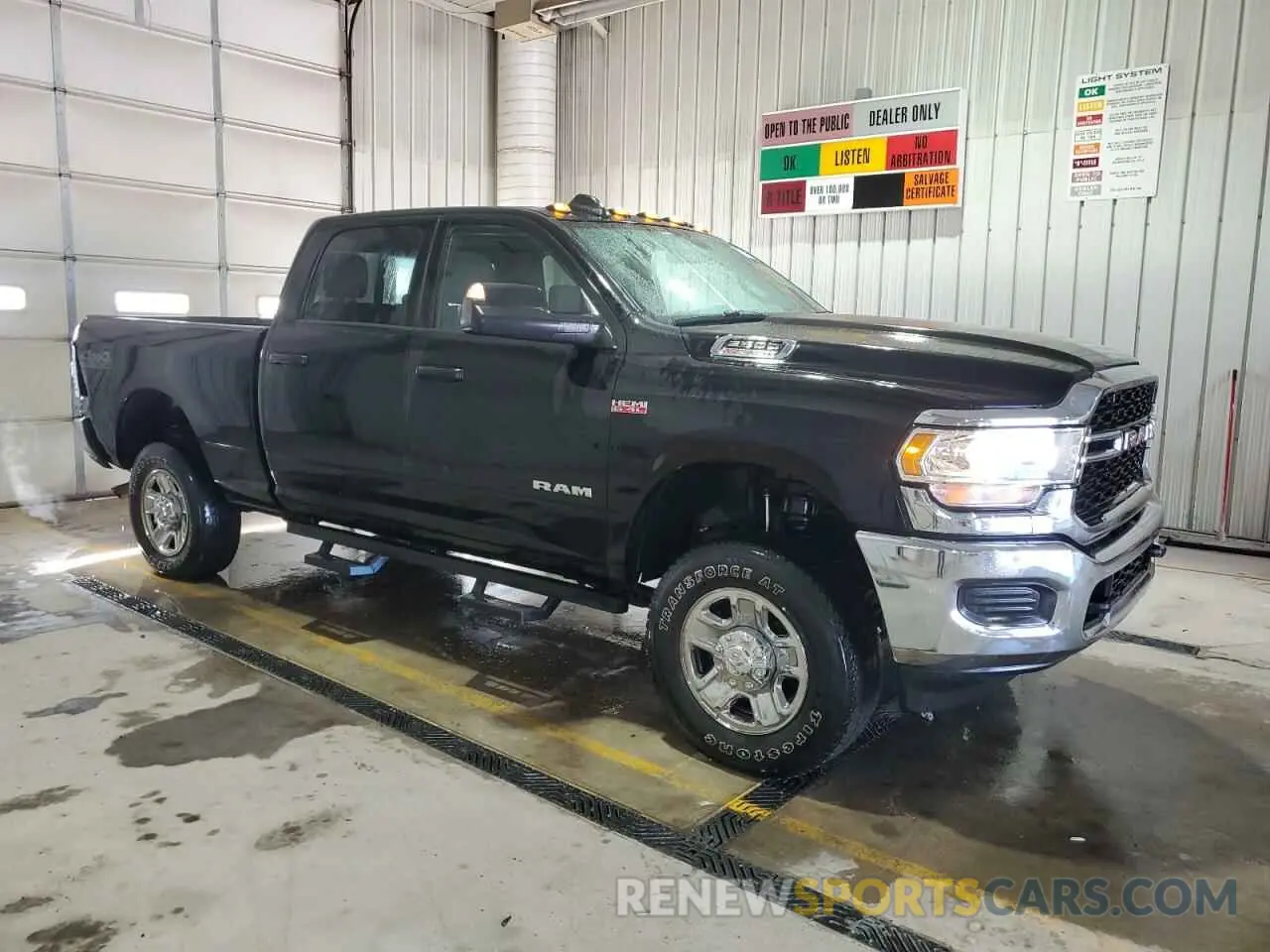 4 Photograph of a damaged car 3C6UR5CJ1MG637738 RAM 2500 2021