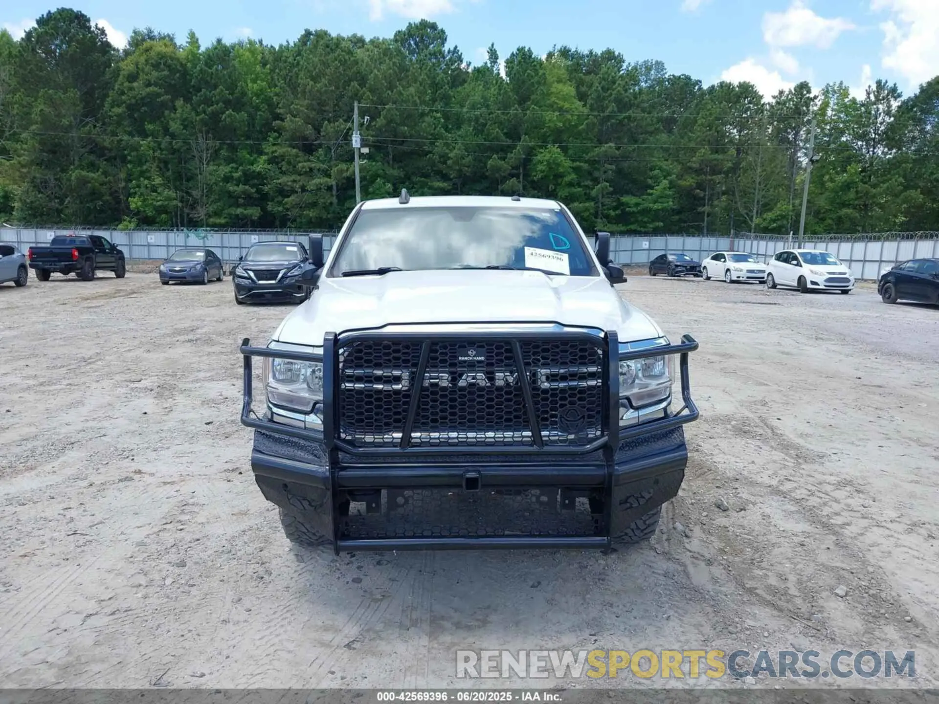 6 Photograph of a damaged car 3C6UR5CJ2MG533937 RAM 2500 2021