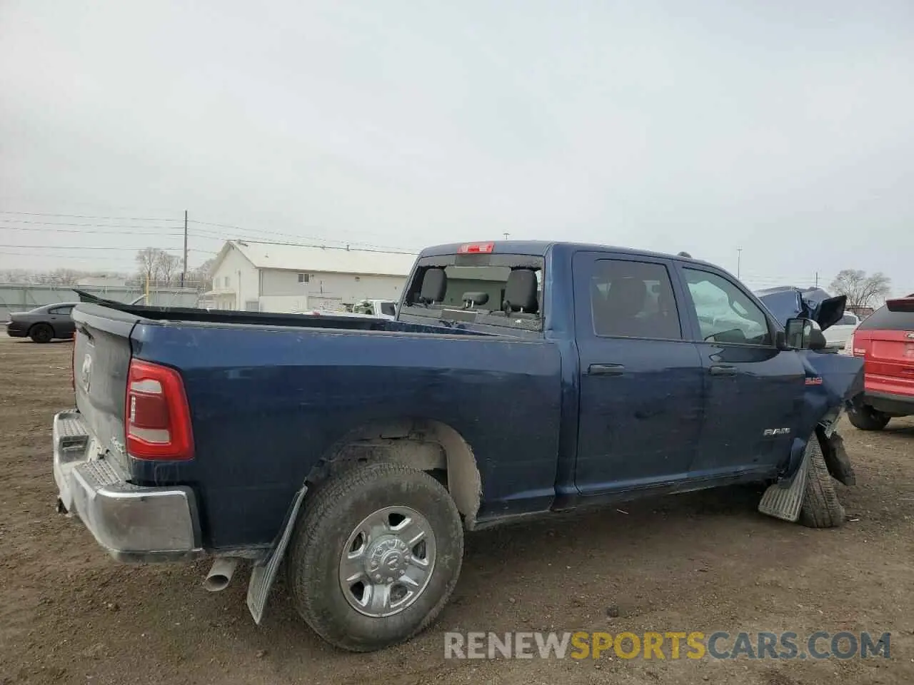 3 Photograph of a damaged car 3C6UR5CJ6MG576743 RAM 2500 2021