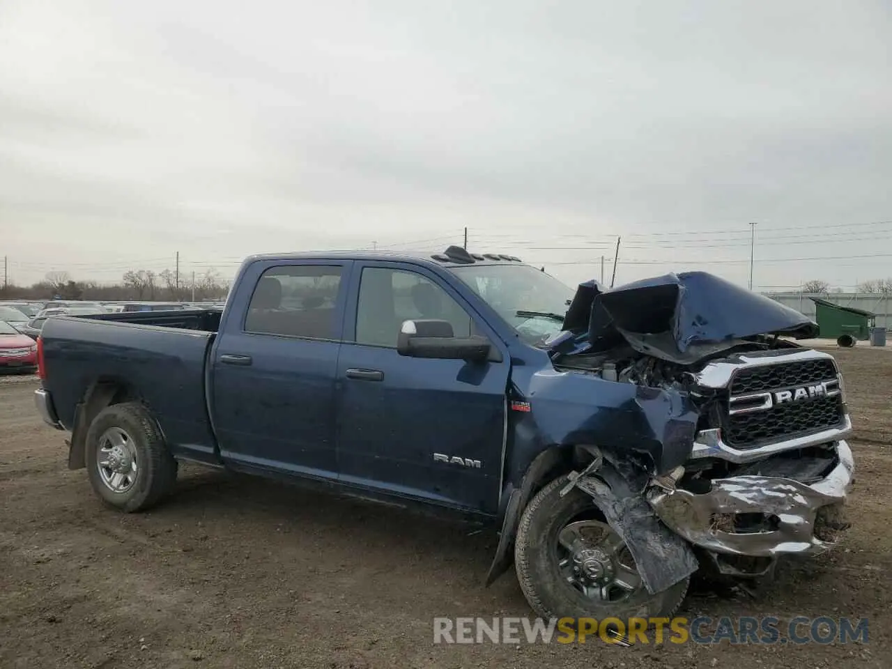 4 Photograph of a damaged car 3C6UR5CJ6MG576743 RAM 2500 2021