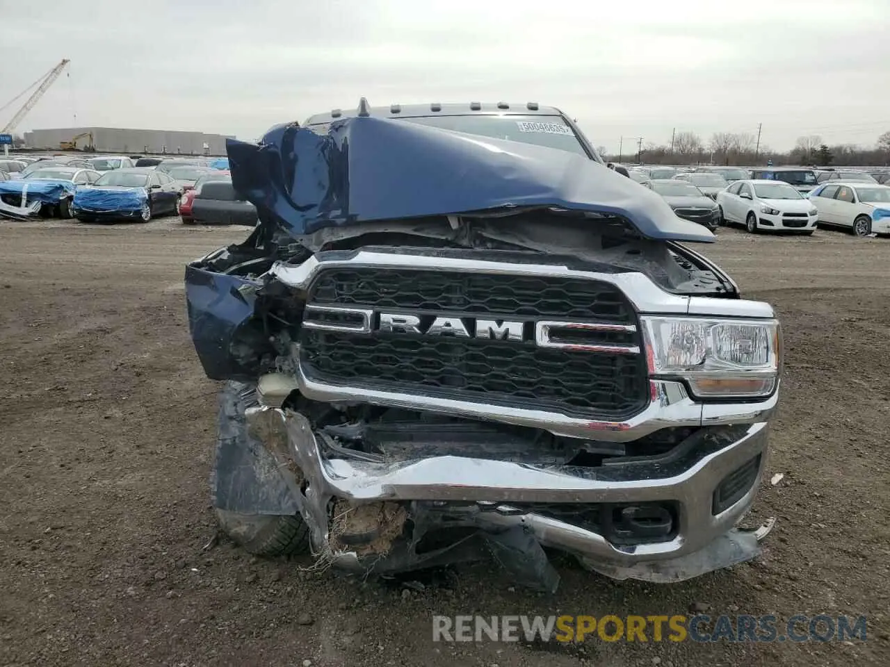 5 Photograph of a damaged car 3C6UR5CJ6MG576743 RAM 2500 2021