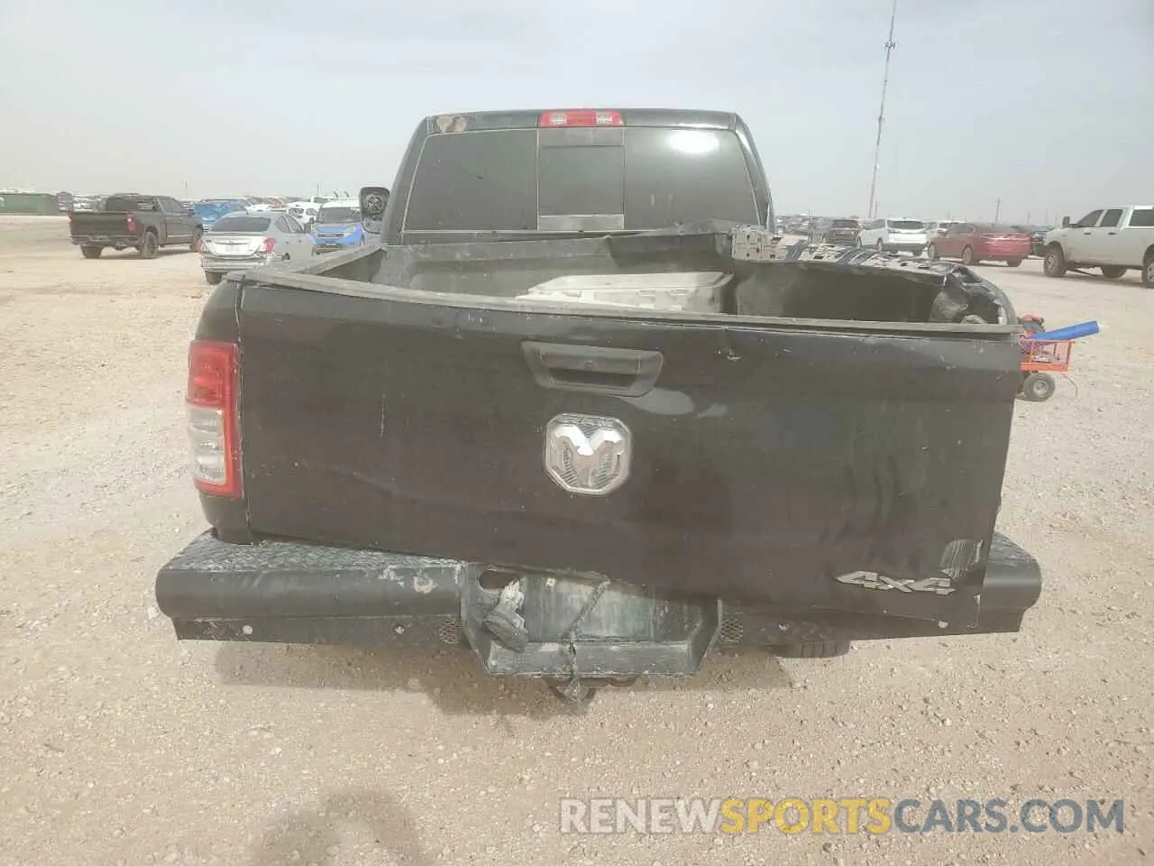 6 Photograph of a damaged car 3C6UR5CJ9MG516214 RAM 2500 2021