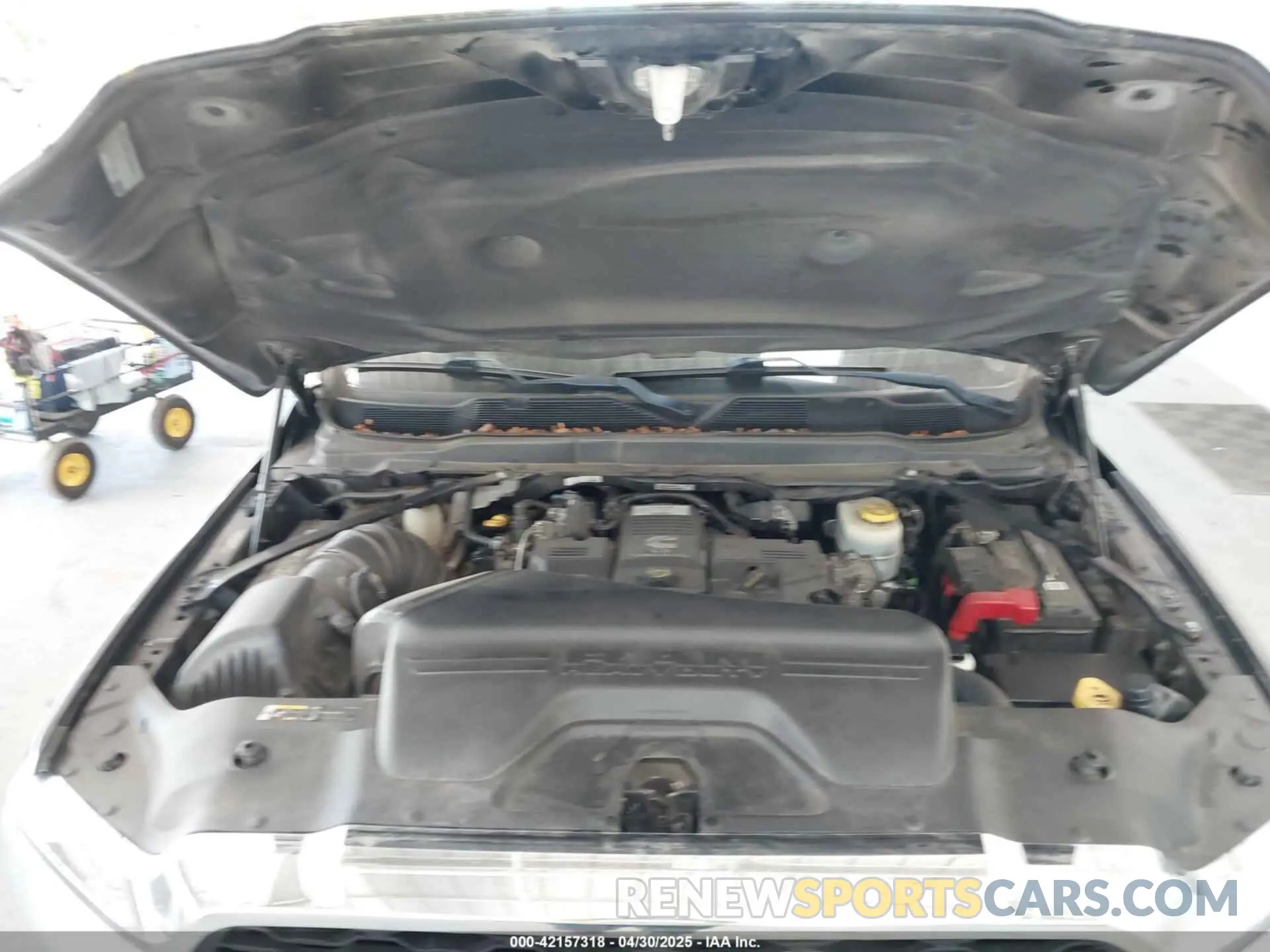 10 Photograph of a damaged car 3C6UR5CL6MG502384 RAM 2500 2021