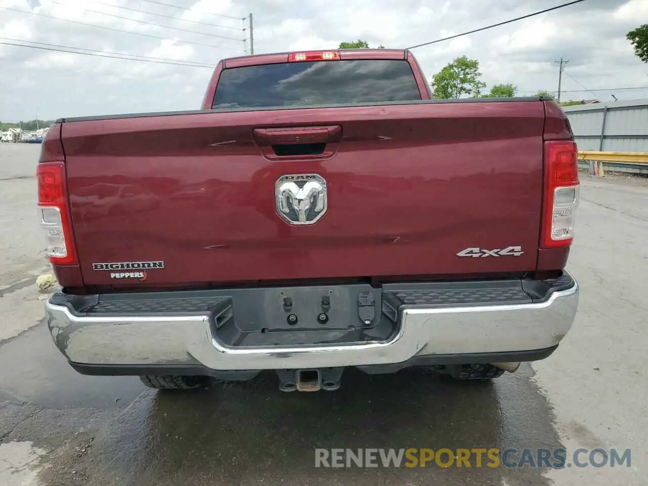 6 Photograph of a damaged car 3C6UR5DJ7MG556130 RAM 2500 2021