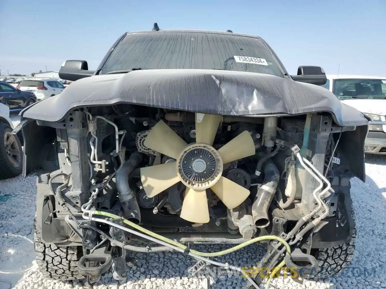 5 Photograph of a damaged car 3C6UR5DL1MG516451 RAM 2500 2021