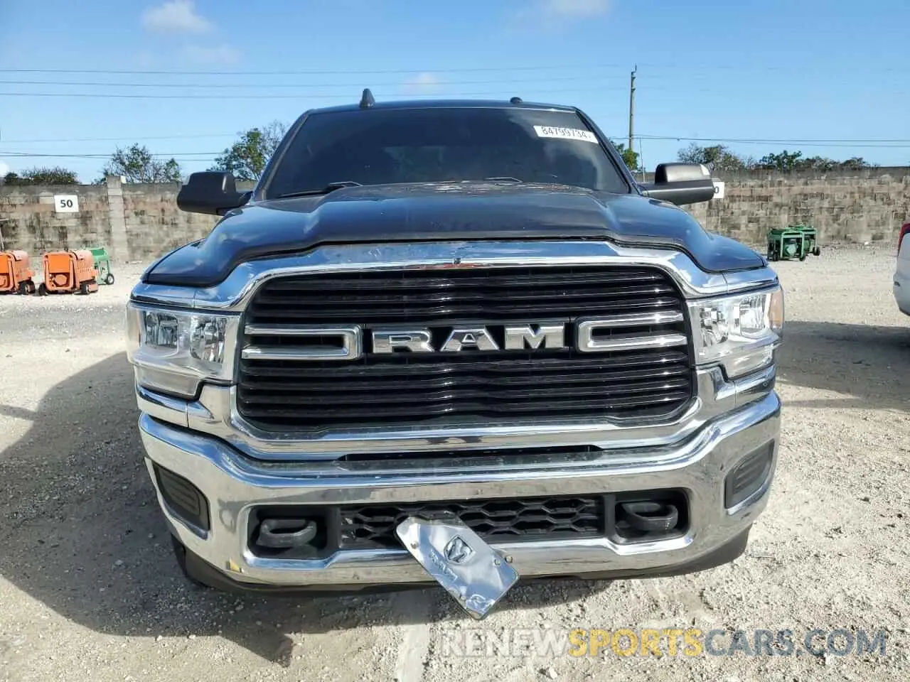 5 Photograph of a damaged car 3C6UR5DL5MG507395 RAM 2500 2021
