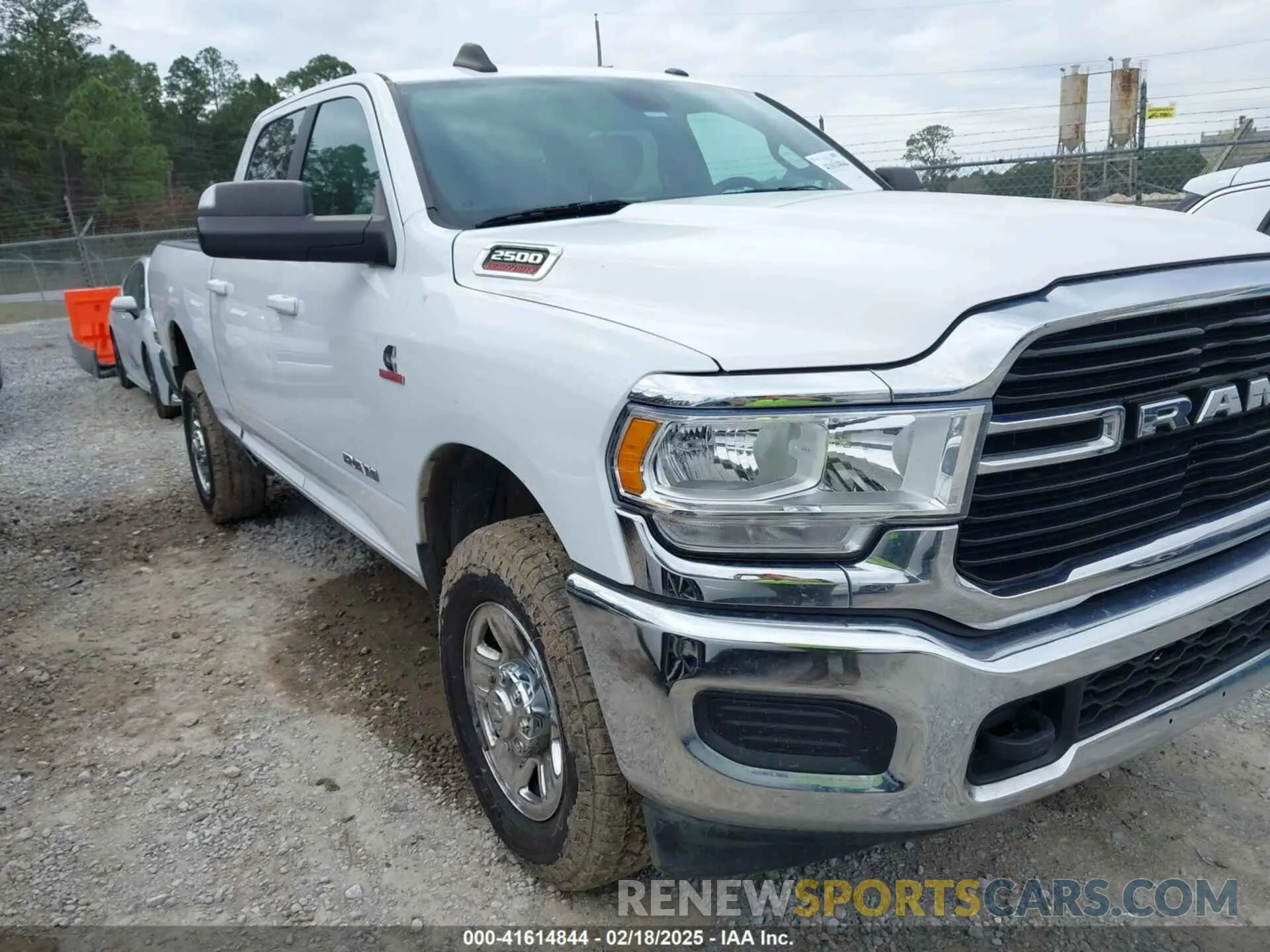 1 Photograph of a damaged car 3C6UR5DL7MG542617 RAM 2500 2021