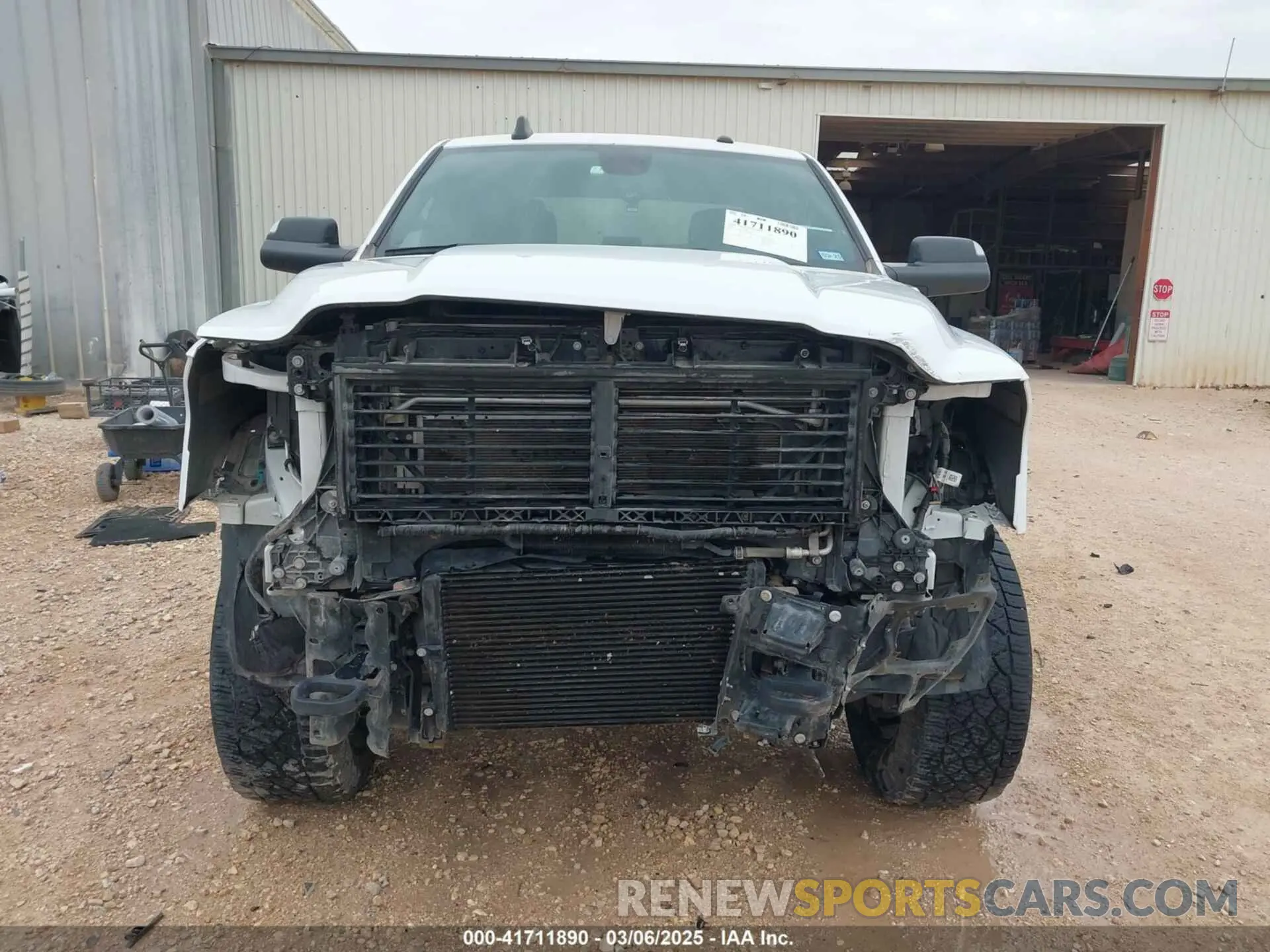 13 Photograph of a damaged car 3C6UR5DL8MG605823 RAM 2500 2021