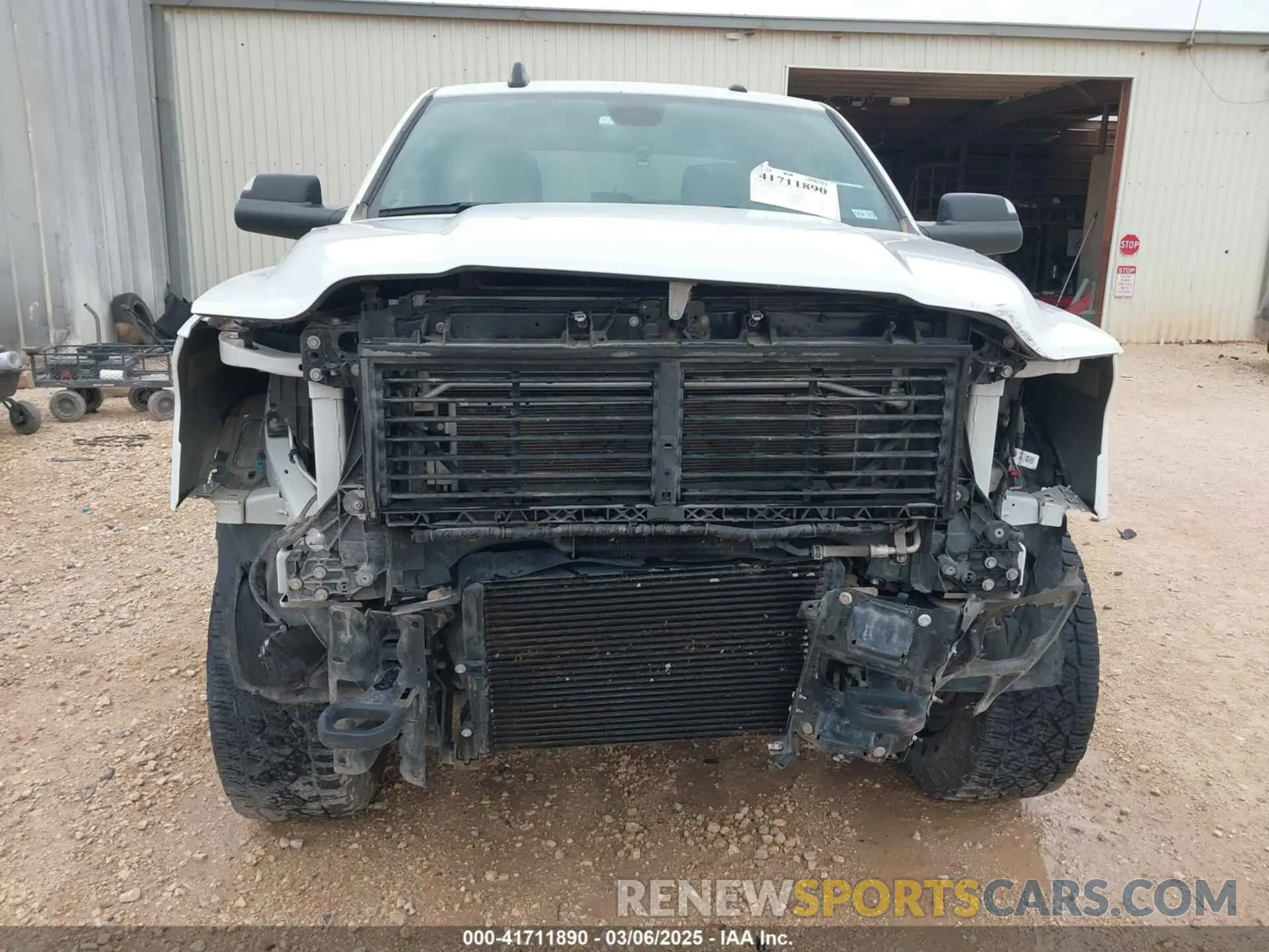 6 Photograph of a damaged car 3C6UR5DL8MG605823 RAM 2500 2021