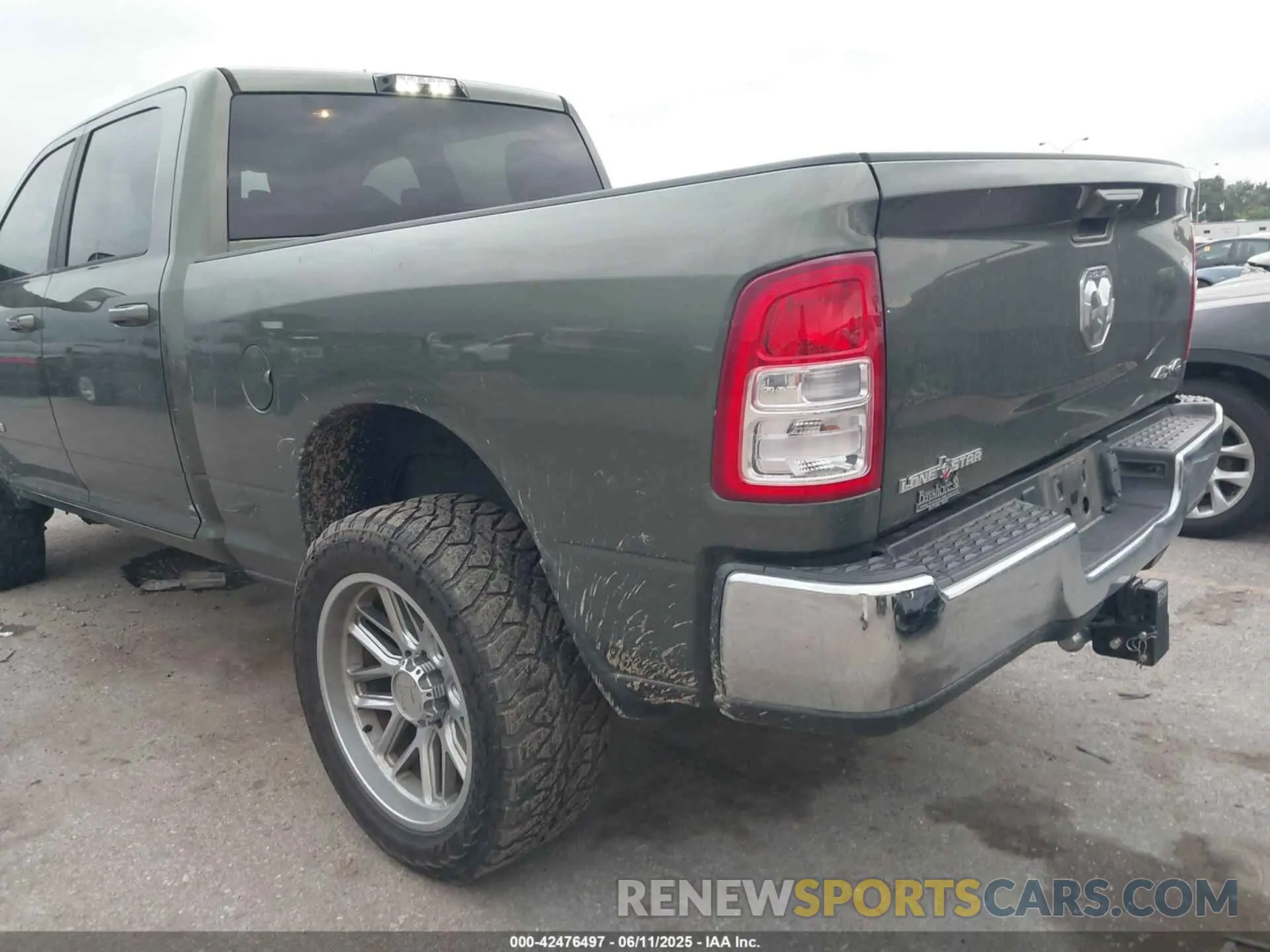3 Photograph of a damaged car 3C6UR5DL8MG654830 RAM 2500 2021
