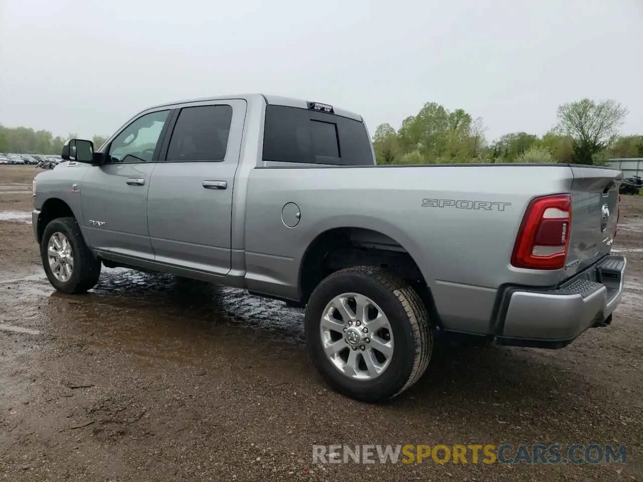 2 Photograph of a damaged car 3C6UR5DLXMG569147 RAM 2500 2021