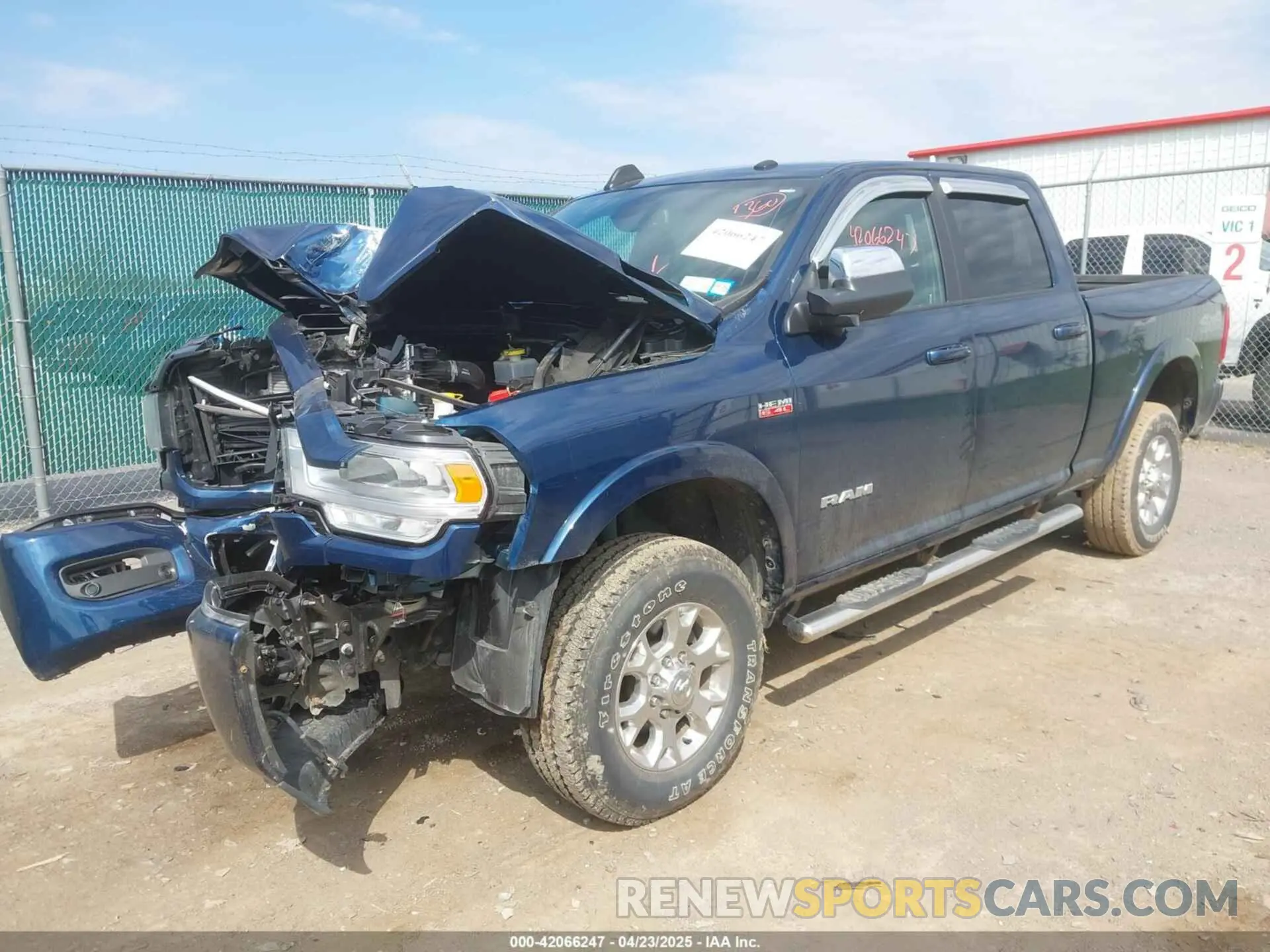 2 Фотография поврежденного автомобиля 3C6UR5FJ2MG668959 RAM 2500 2021