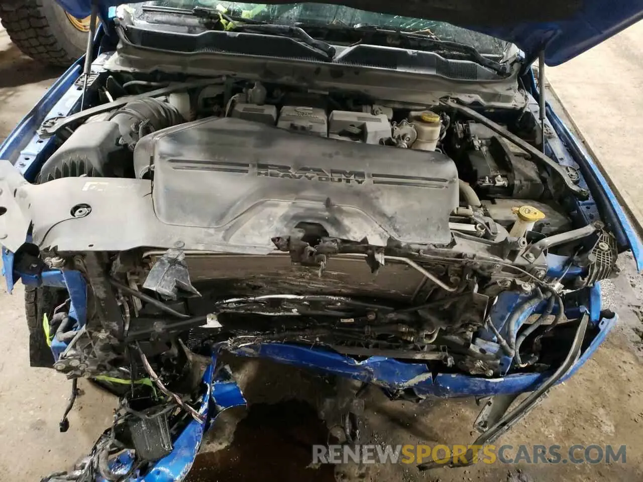 11 Photograph of a damaged car 3C6UR5FL1MG570734 RAM 2500 2021