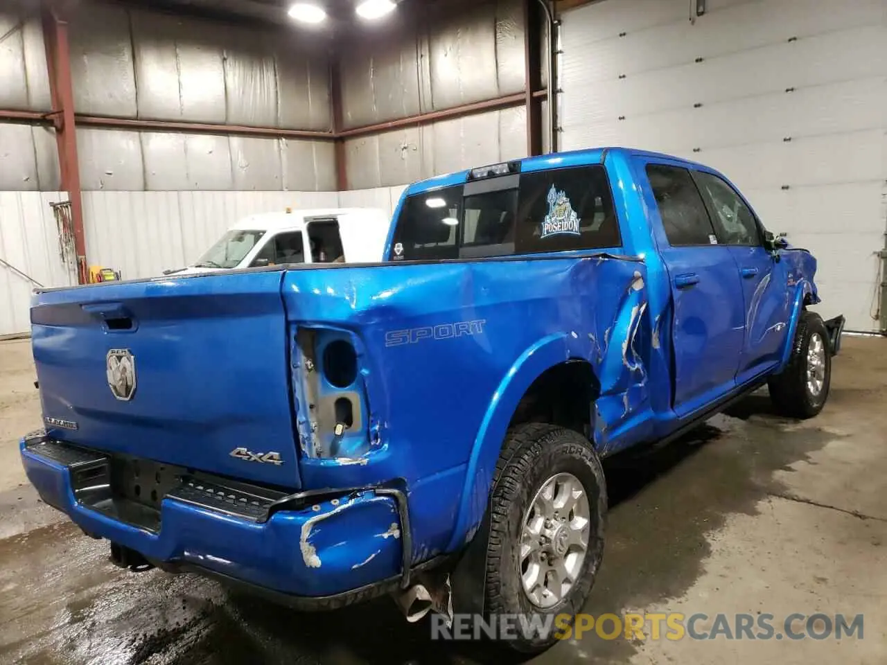 3 Photograph of a damaged car 3C6UR5FL1MG570734 RAM 2500 2021