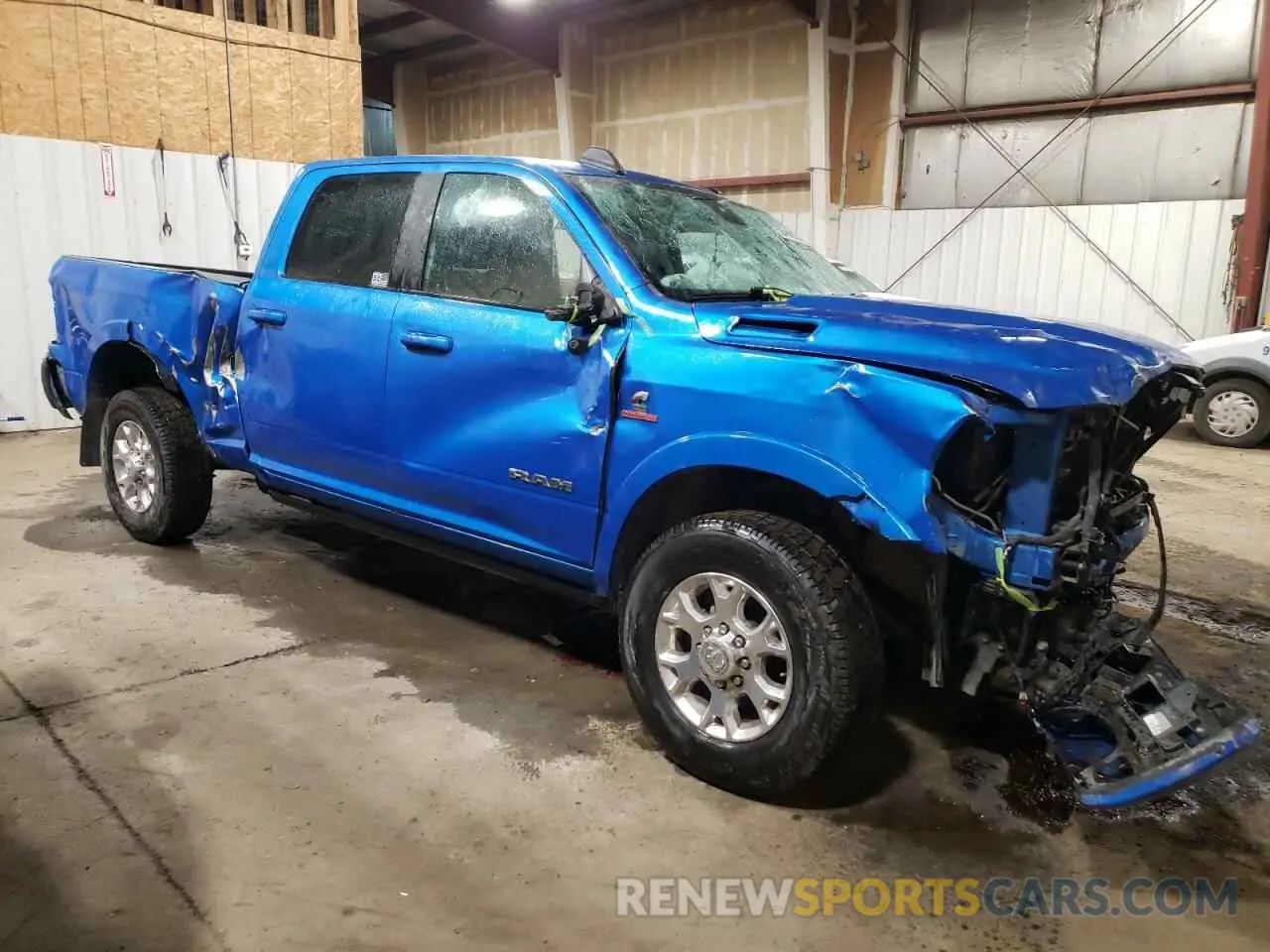 4 Photograph of a damaged car 3C6UR5FL1MG570734 RAM 2500 2021
