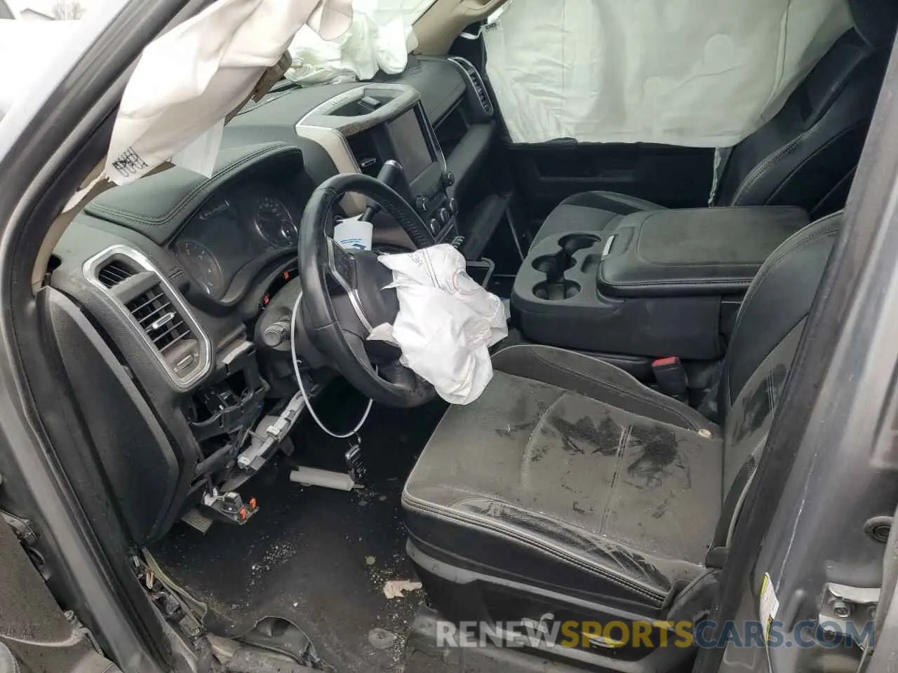 7 Photograph of a damaged car 3C6UR5FL6MG654144 RAM 2500 2021