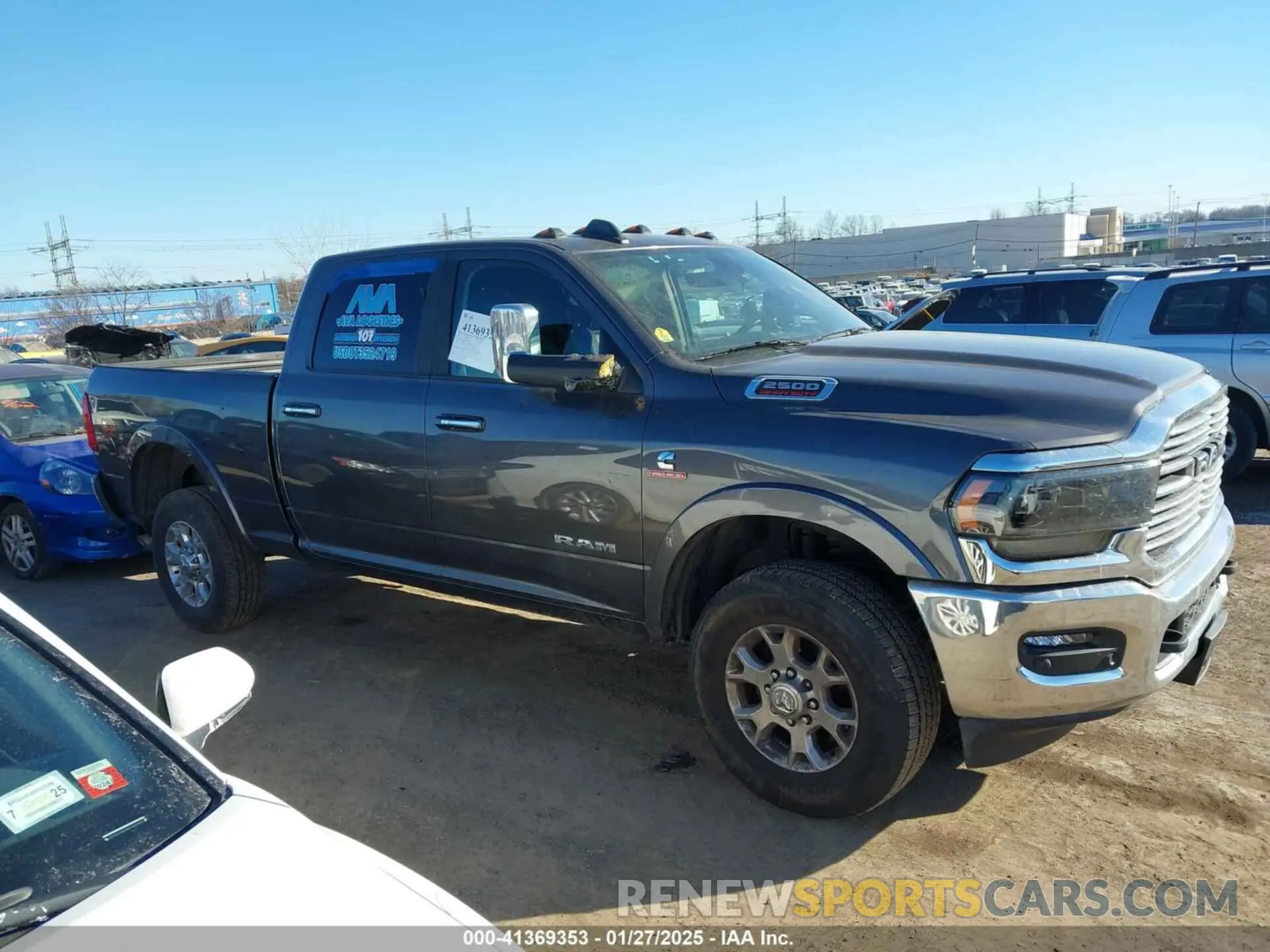 13 Photograph of a damaged car 3C6UR5FL7MG629012 RAM 2500 2021