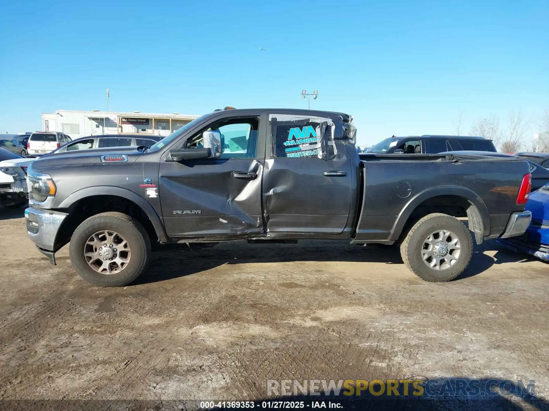 14 Photograph of a damaged car 3C6UR5FL7MG629012 RAM 2500 2021