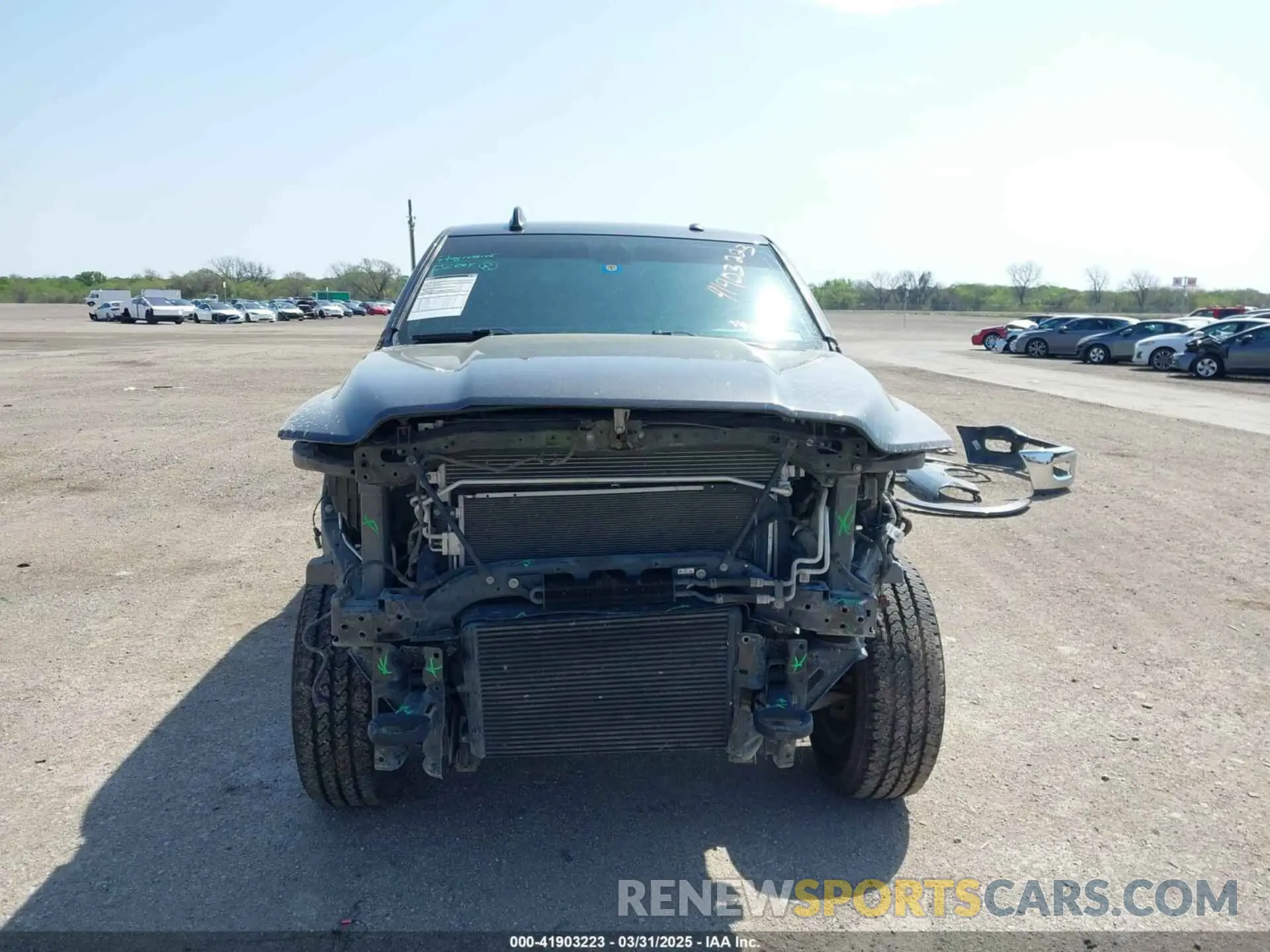 13 Photograph of a damaged car 3C6UR5FLXMG630400 RAM 2500 2021