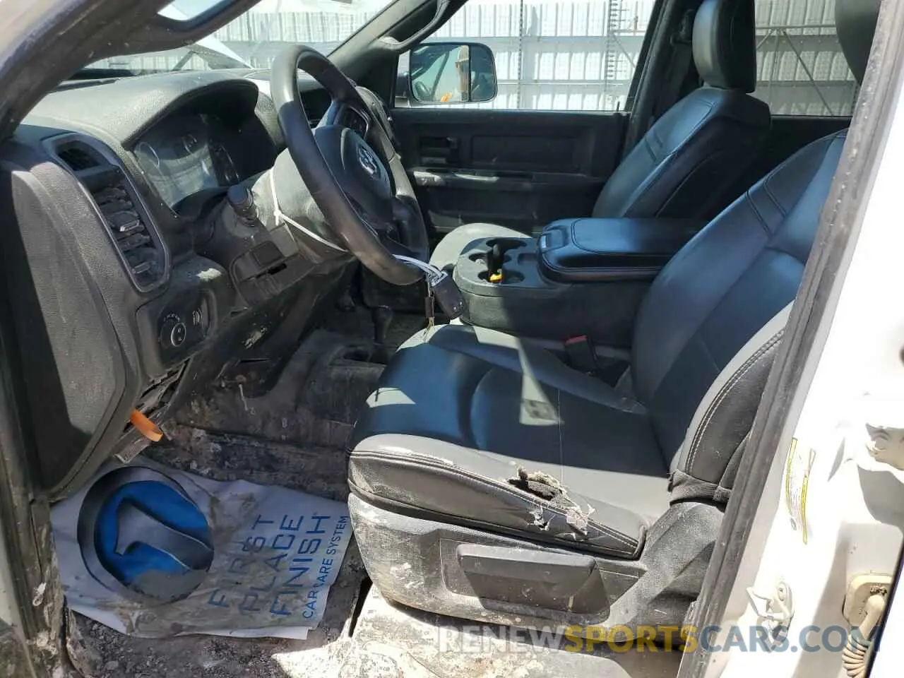 7 Photograph of a damaged car 3C6UR5HJ8MG601764 RAM 2500 2021