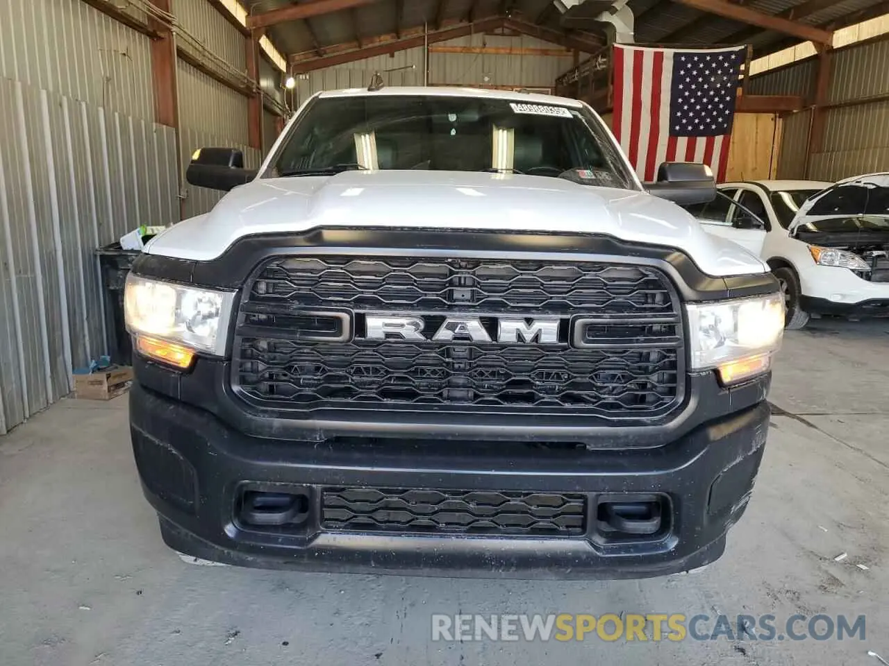 5 Photograph of a damaged car 3C6UR5HJXMG520152 RAM 2500 2021
